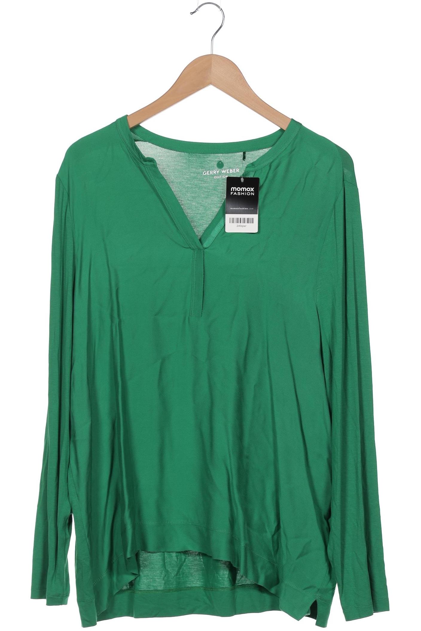 

Gerry Weber Damen Langarmshirt, grün, Gr. 48