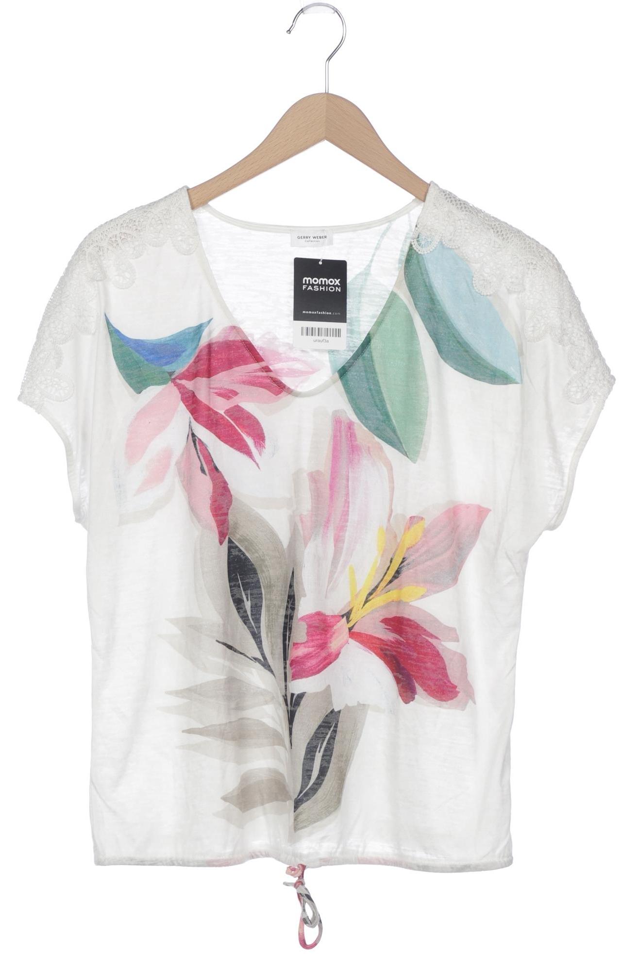 

Gerry Weber Damen T-Shirt, weiß, Gr. 42