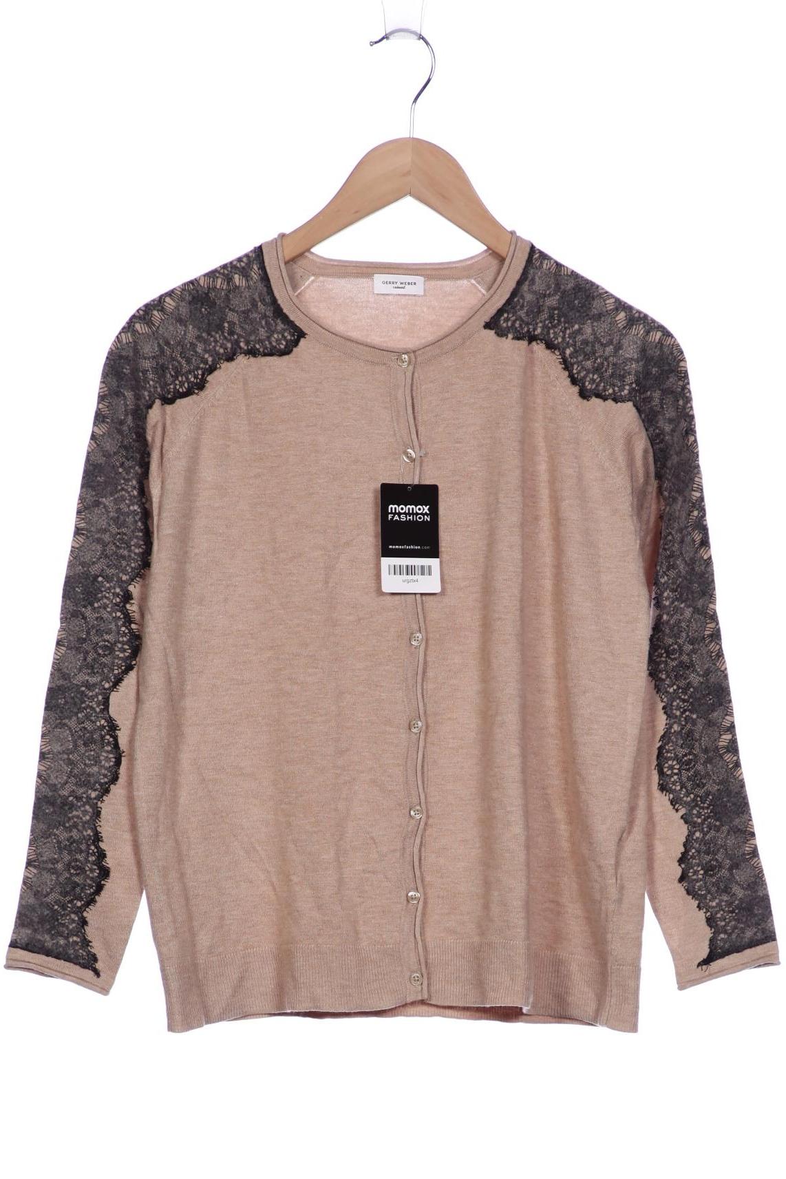 

Gerry Weber Damen Strickjacke, beige, Gr. 40