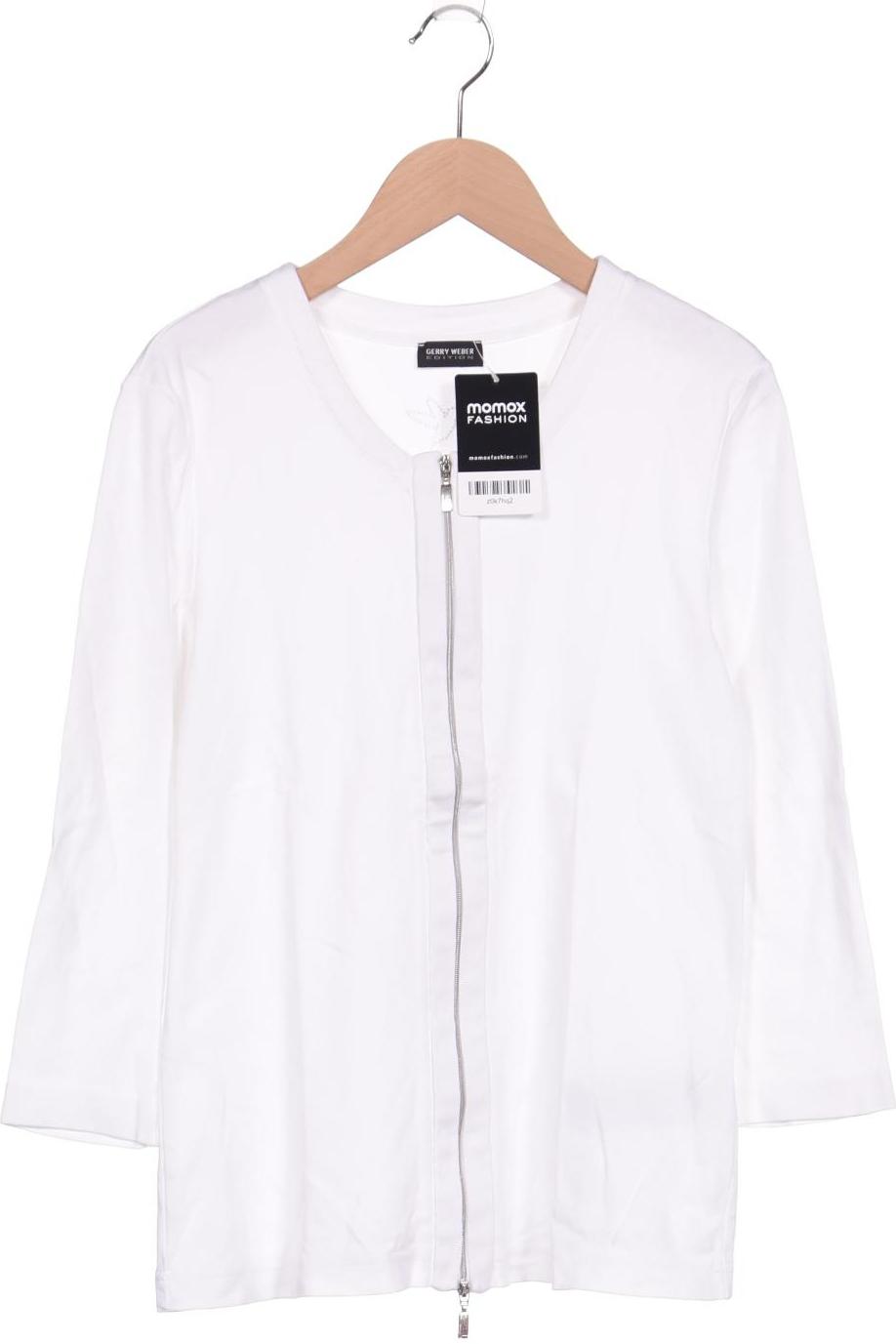 

Gerry Weber Damen Strickjacke, weiß, Gr. 40