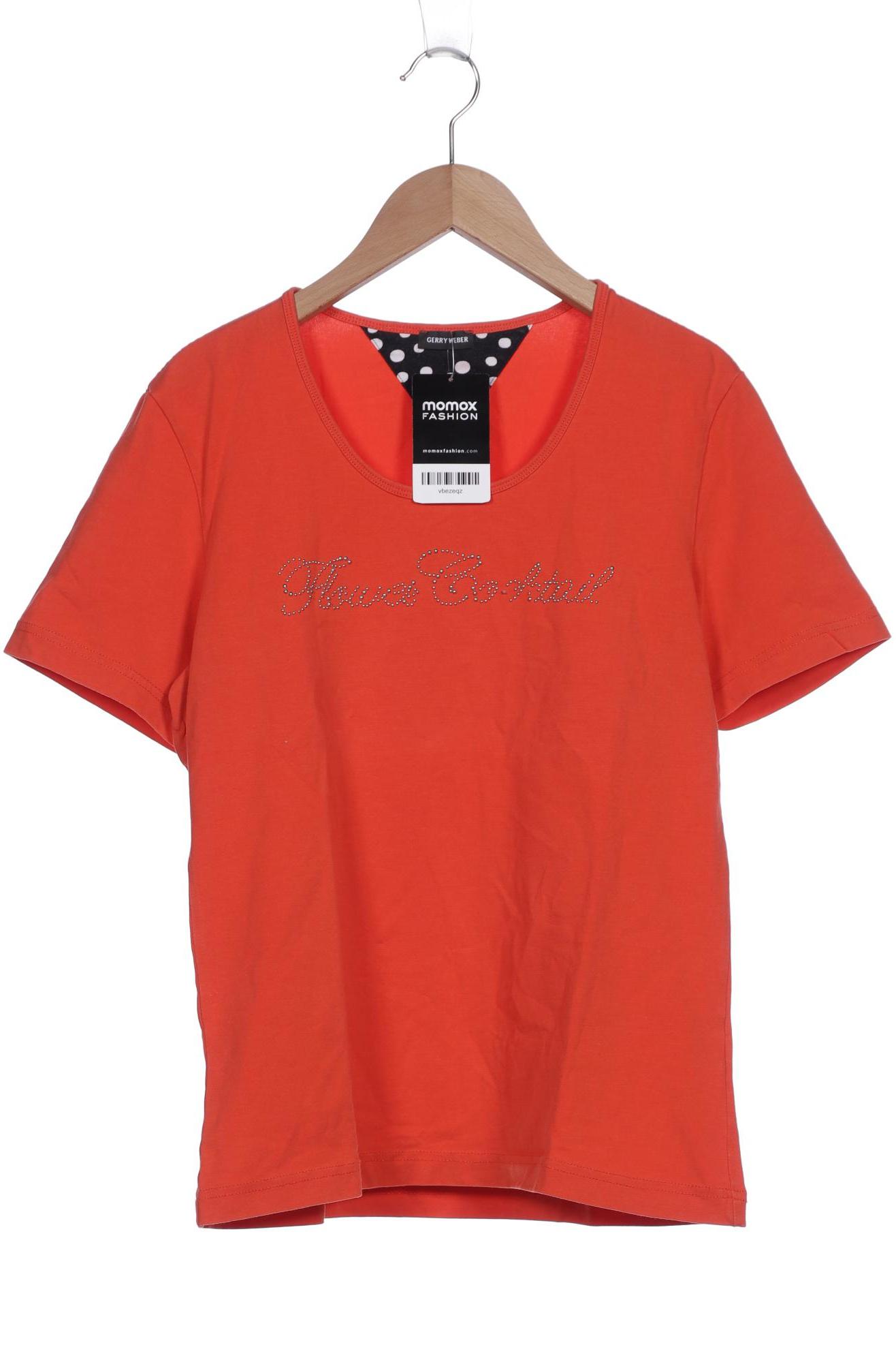 

Gerry Weber Damen T-Shirt, orange, Gr. 40