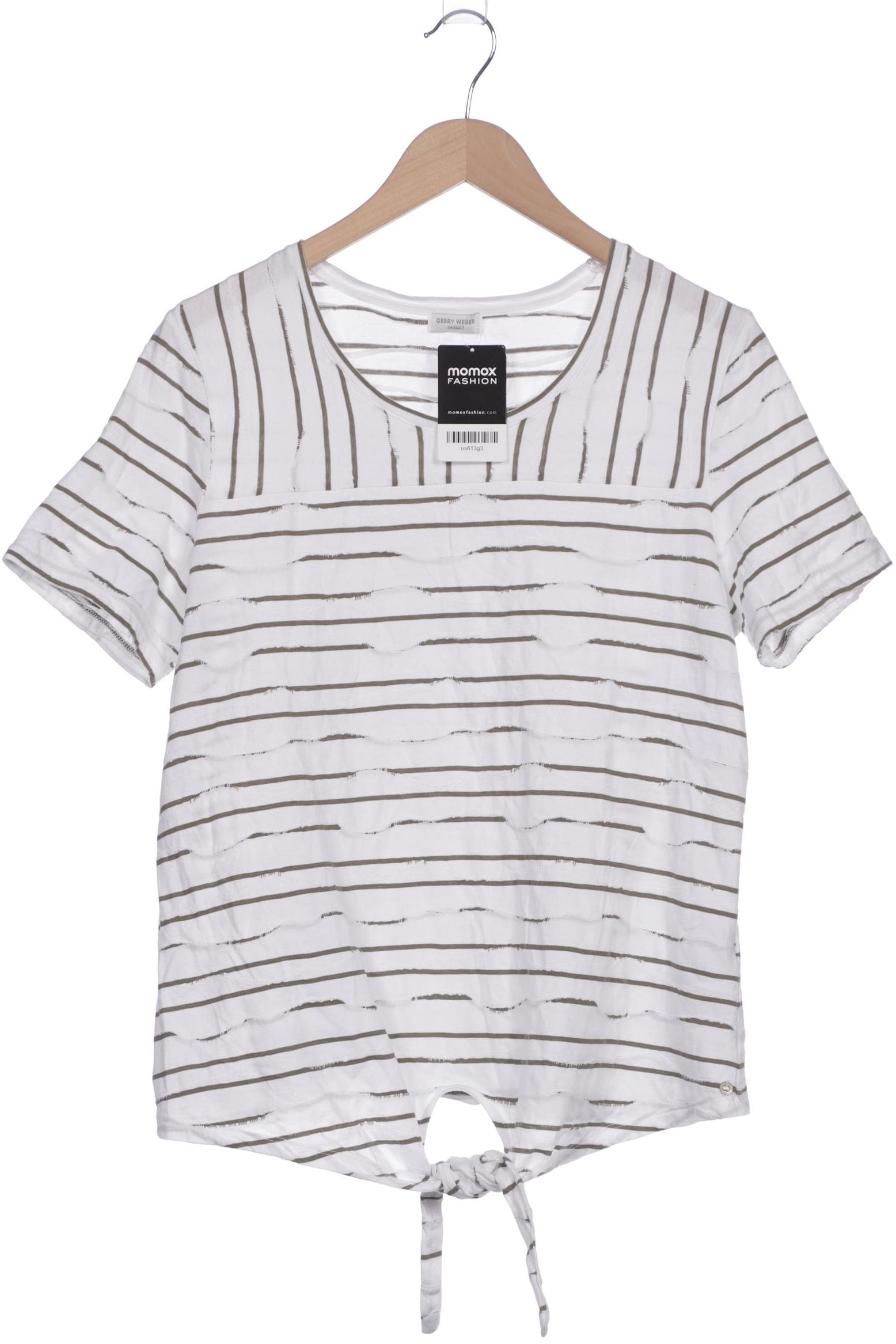 

Gerry Weber Damen T-Shirt, weiß, Gr. 44