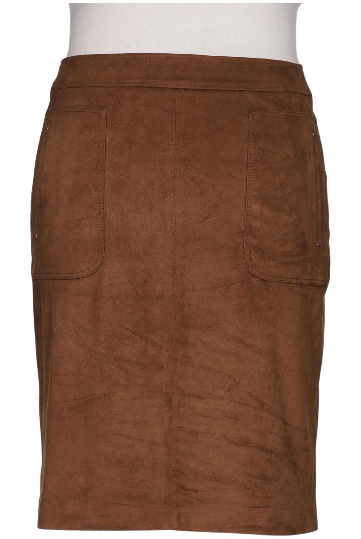 

Gerry Weber Damen Rock, braun, Gr. 31