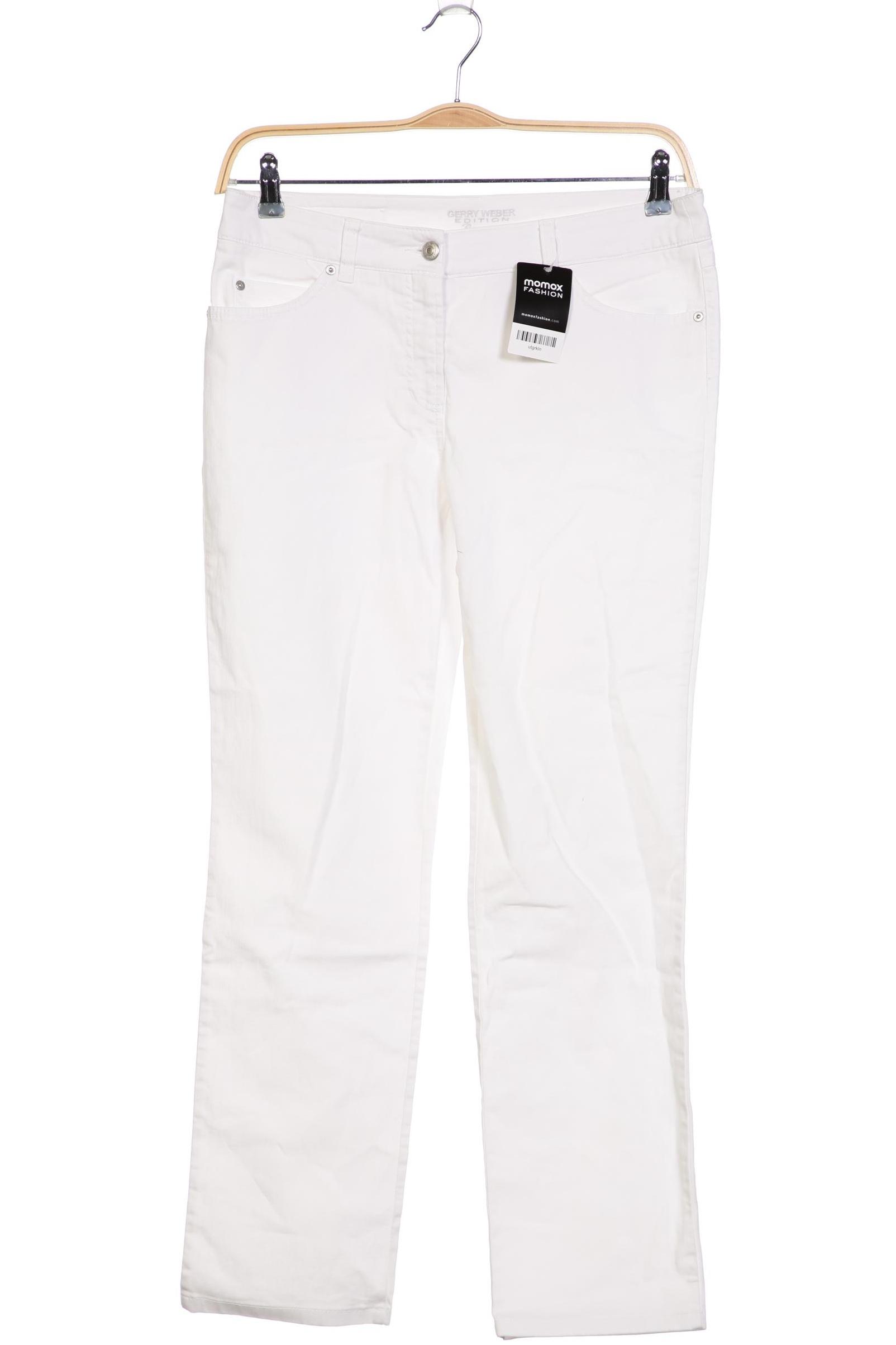 

Gerry Weber Damen Jeans, weiß, Gr. 40