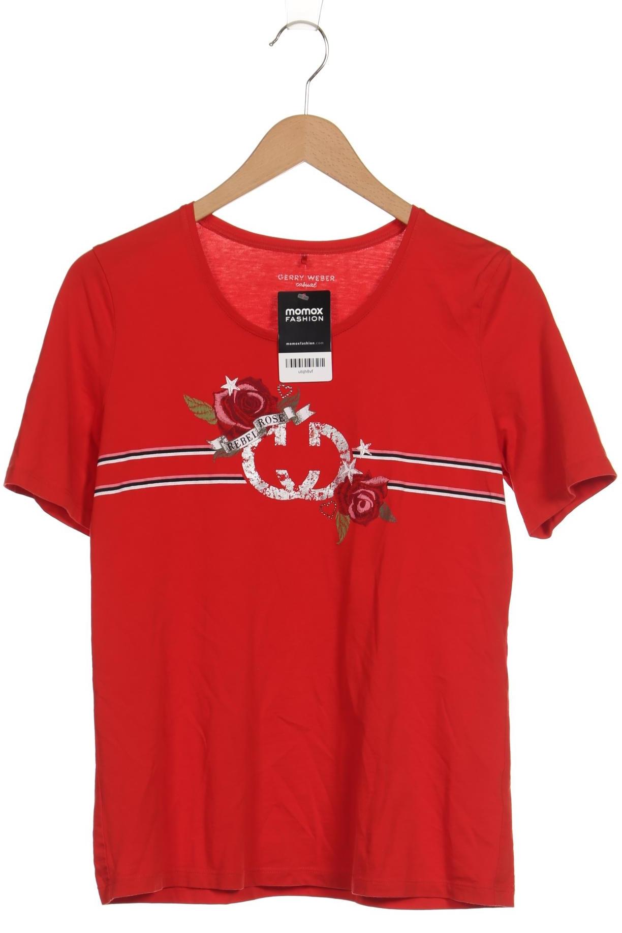 

Gerry Weber Damen T-Shirt, rot, Gr. 38