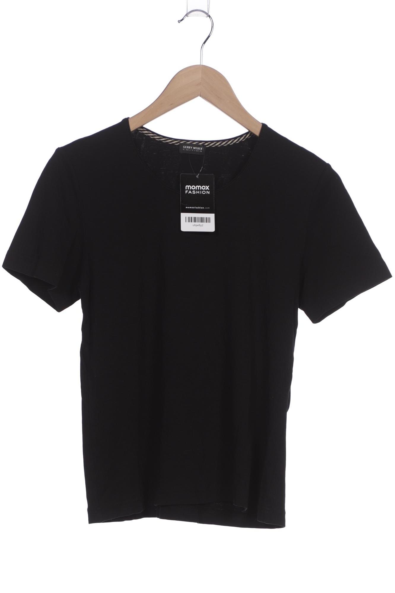 

Gerry Weber Damen T-Shirt, schwarz, Gr. 38