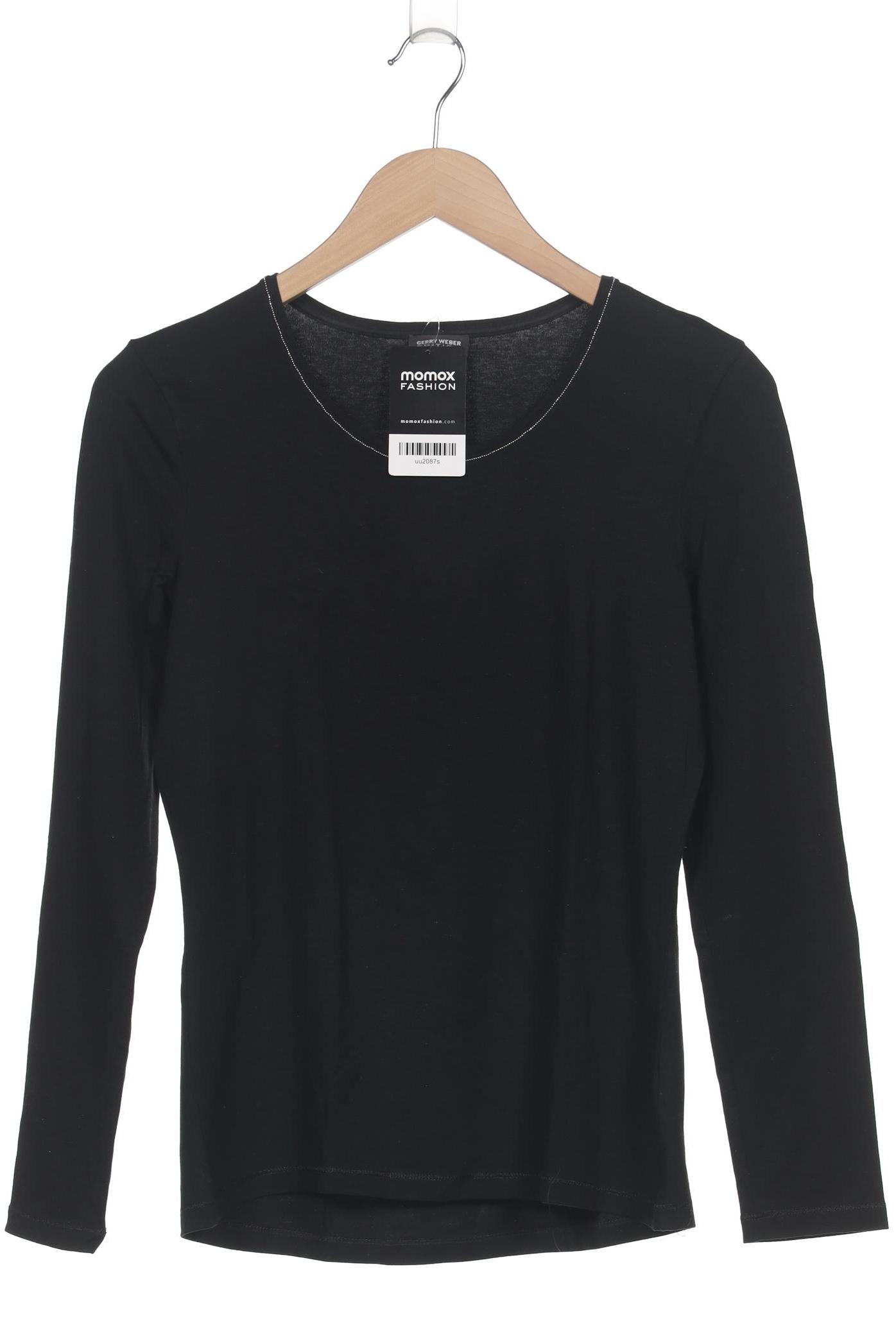 

Gerry Weber Damen Langarmshirt, schwarz, Gr. 36