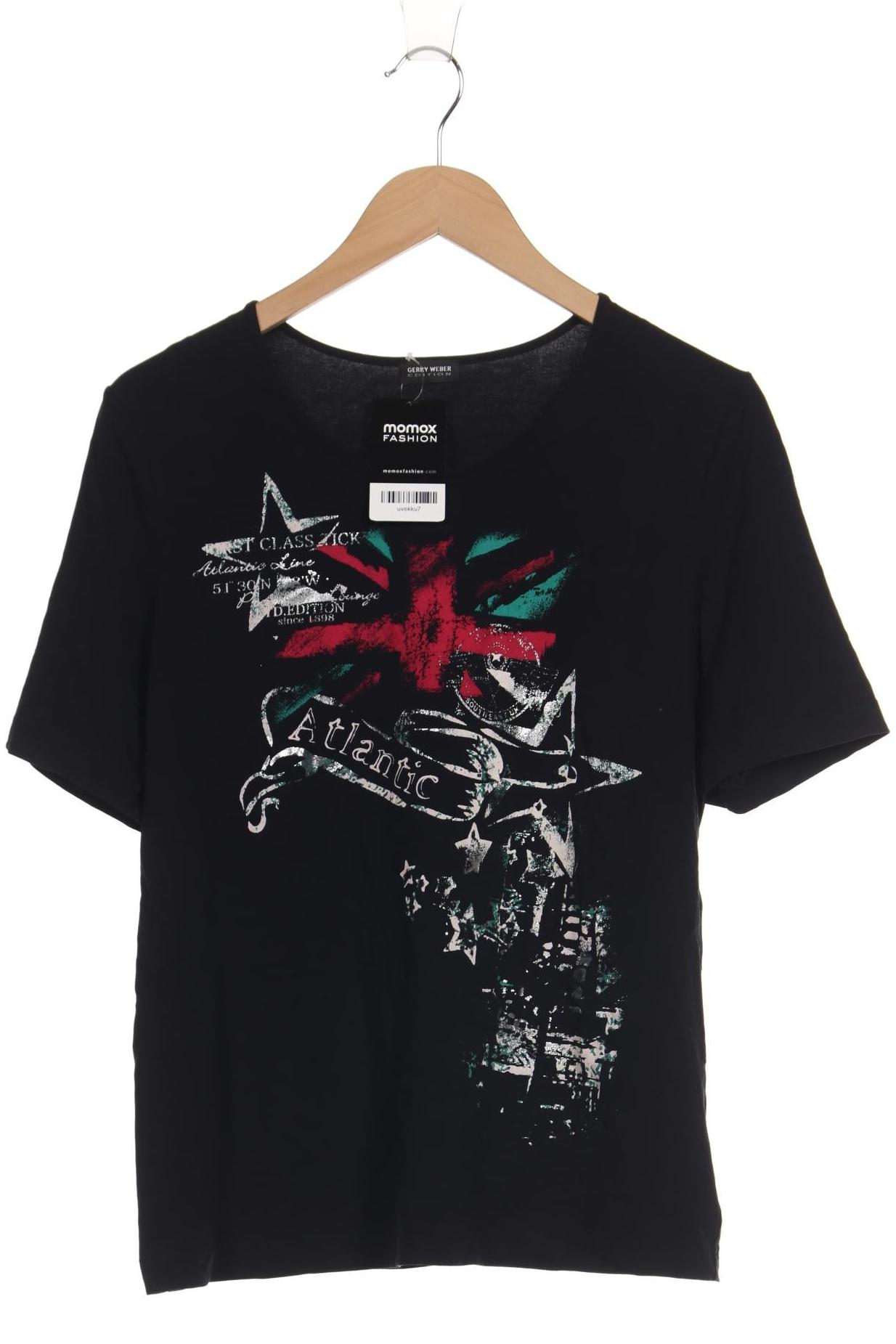 

Gerry Weber Damen T-Shirt, schwarz, Gr. 44