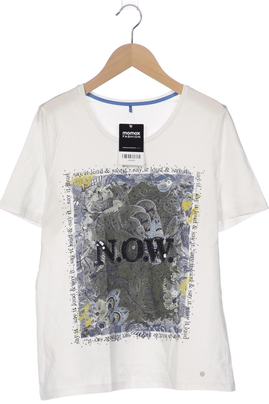 

Gerry Weber Damen T-Shirt, weiß, Gr. 42