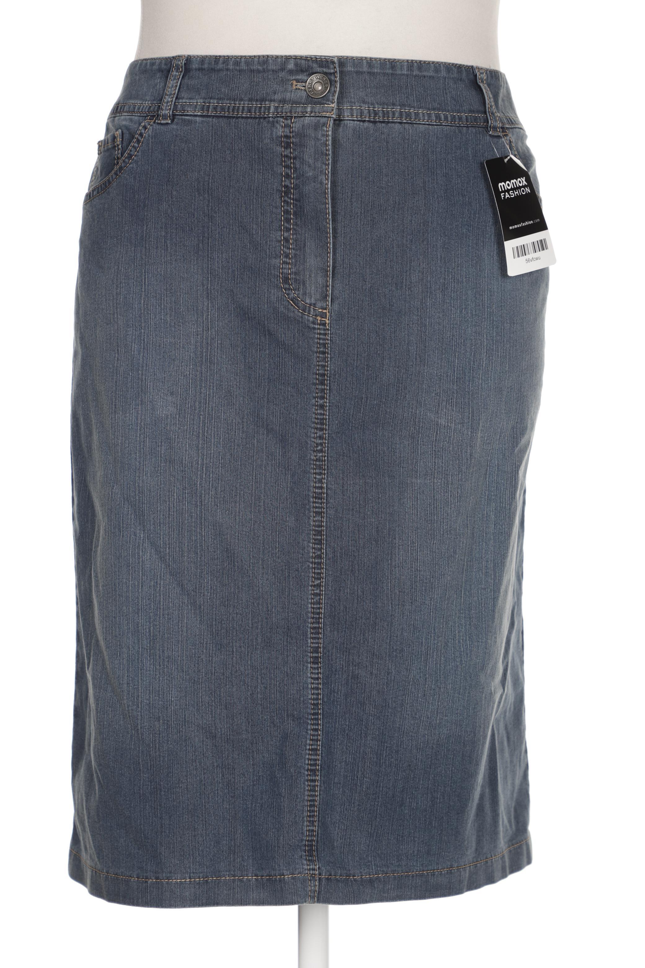 

Gerry Weber Damen Rock, blau, Gr. 46