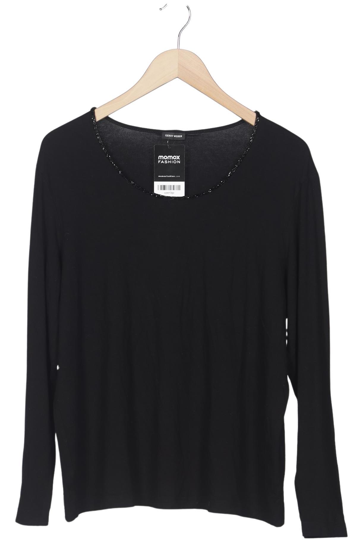

Gerry Weber Damen Langarmshirt, schwarz, Gr. 46
