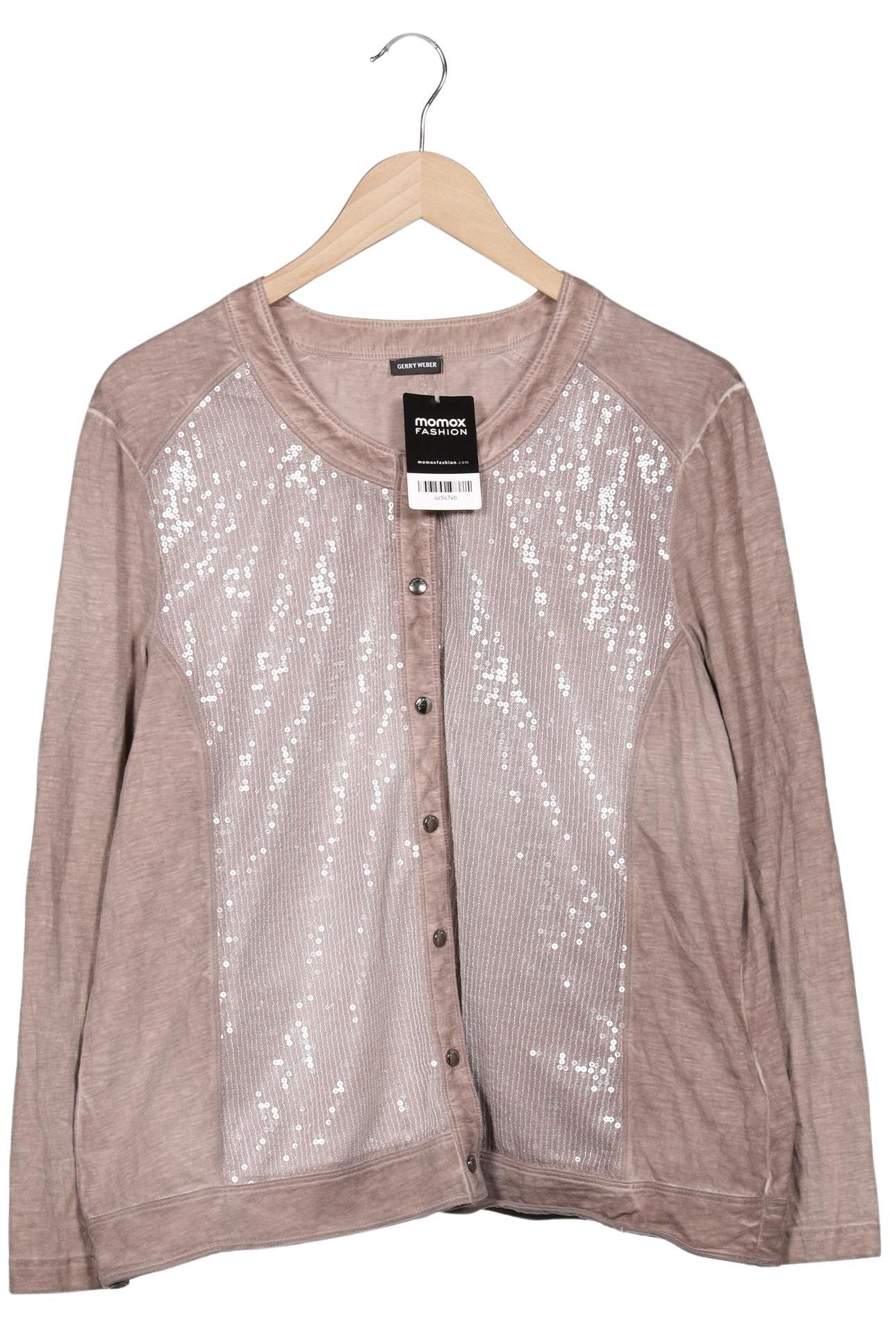 

Gerry Weber Damen Strickjacke, beige, Gr. 46