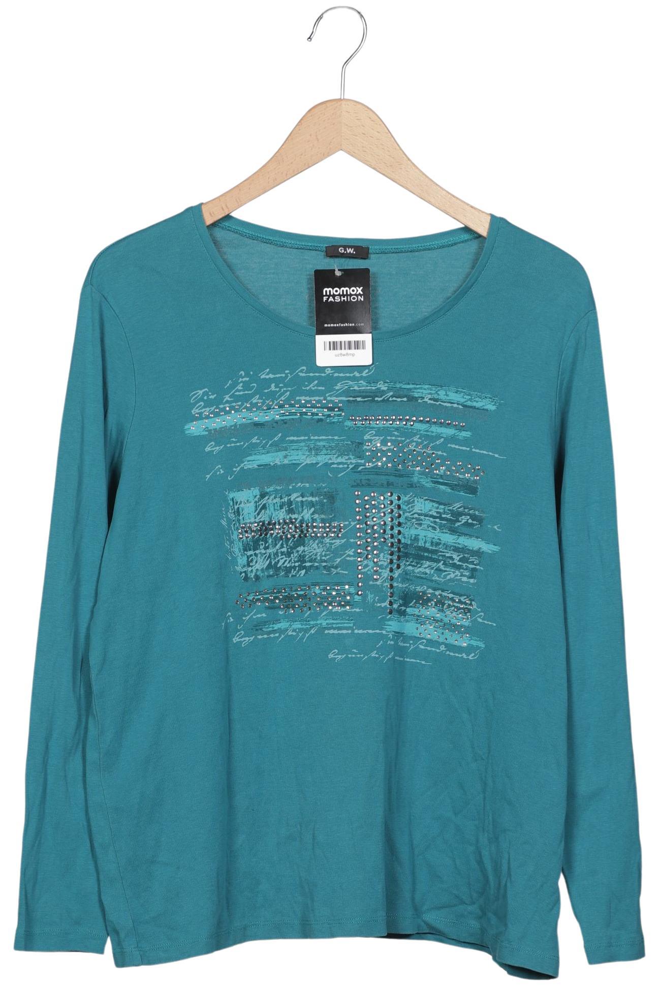 

Gerry Weber Damen Langarmshirt, türkis, Gr. 38