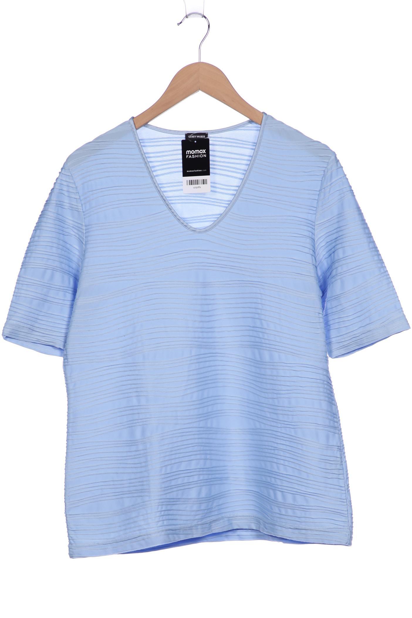 

Gerry Weber Damen T-Shirt, blau, Gr. 42
