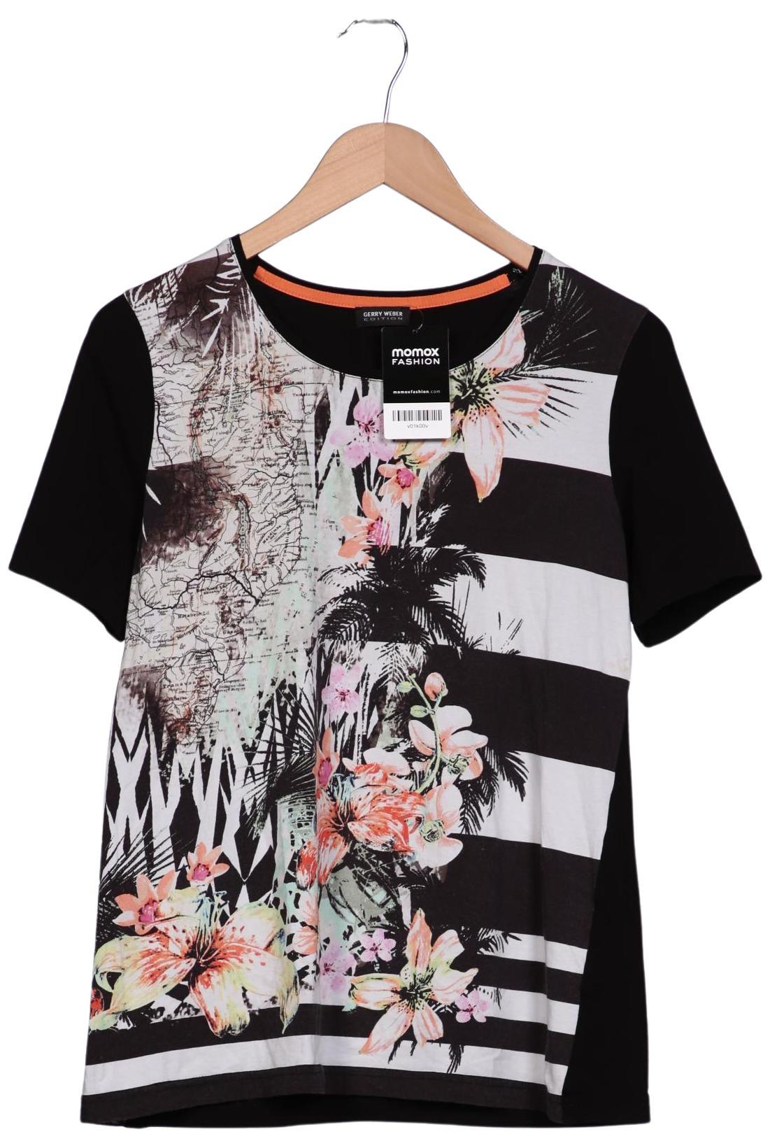 

Gerry Weber Damen T-Shirt, schwarz, Gr. 40