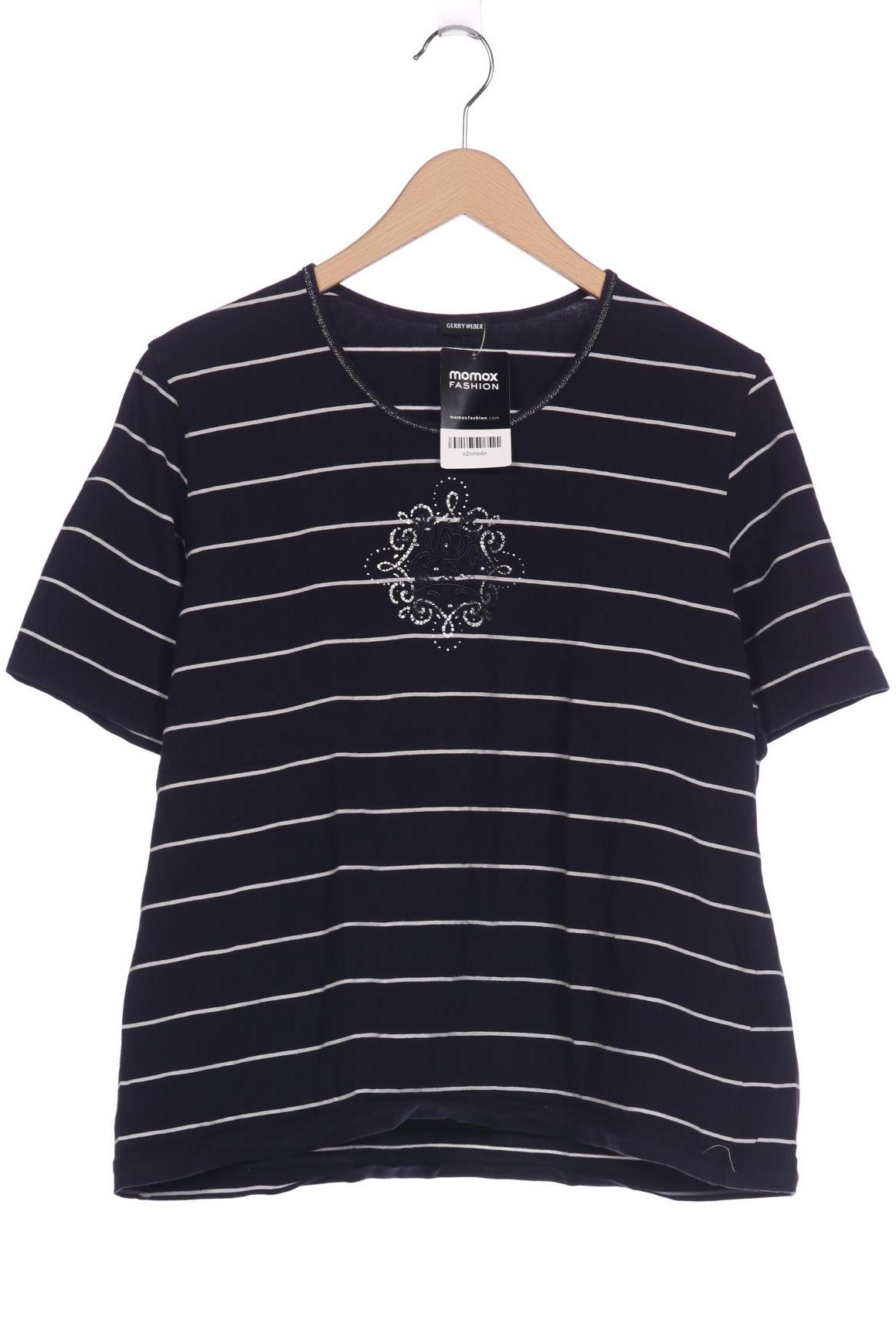 

Gerry Weber Damen T-Shirt, marineblau, Gr. 46