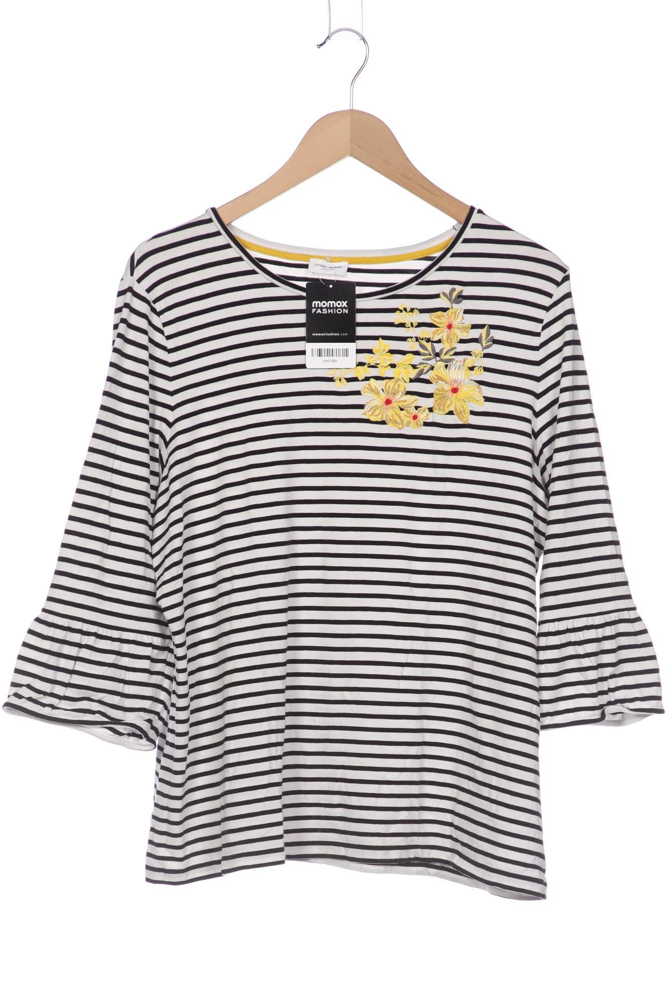 

Gerry Weber Damen Langarmshirt, weiß, Gr. 44