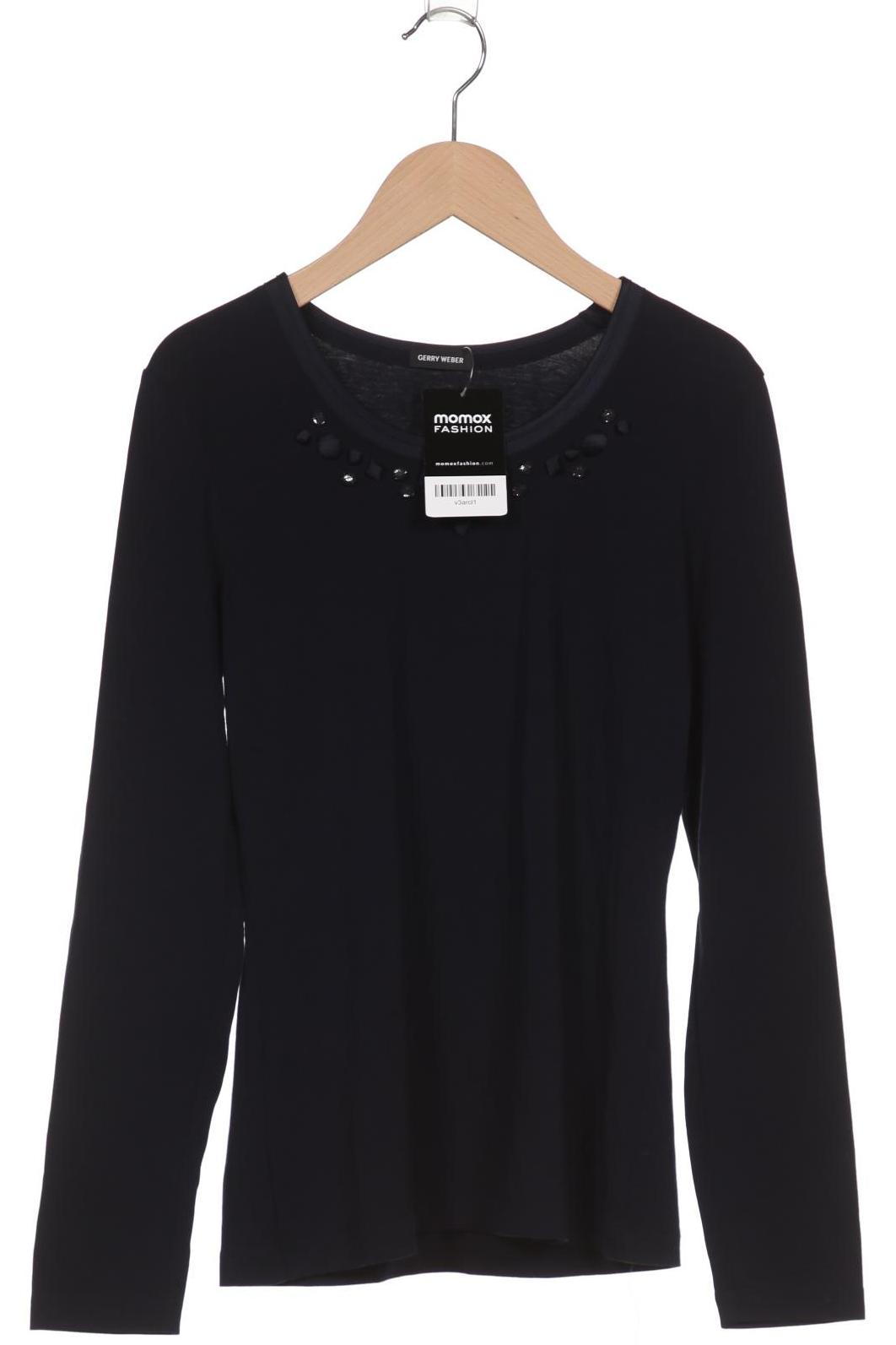 

Gerry Weber Damen Langarmshirt, marineblau, Gr. 36