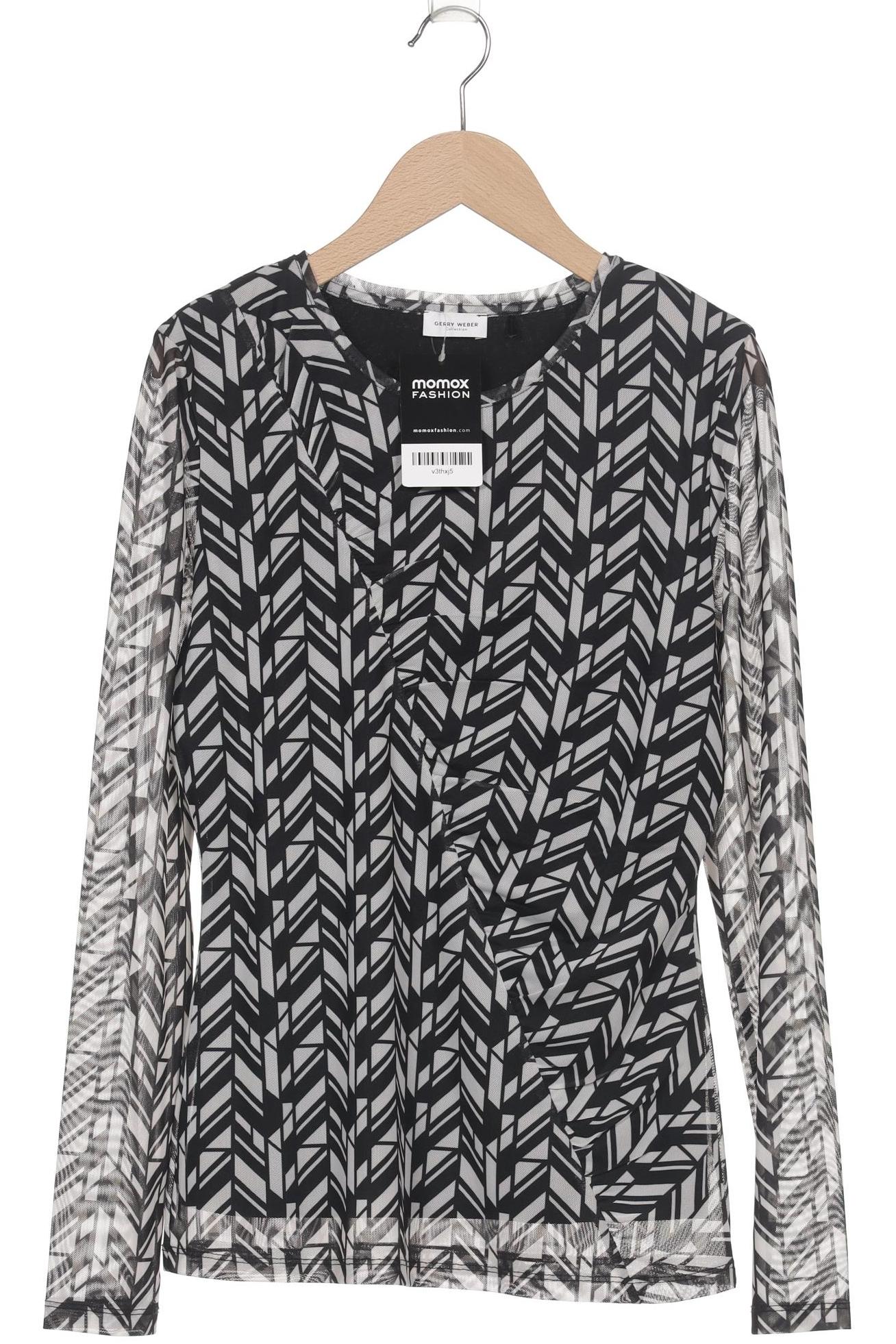

Gerry Weber Damen Langarmshirt, schwarz, Gr. 36