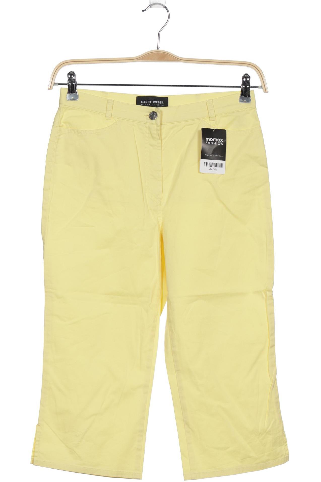 

Gerry Weber Damen Stoffhose, gelb, Gr. 38