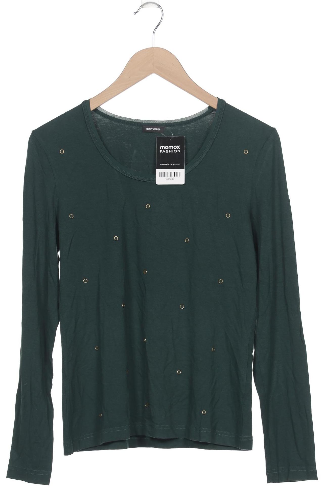 

Gerry Weber Damen Langarmshirt, grün, Gr. 40