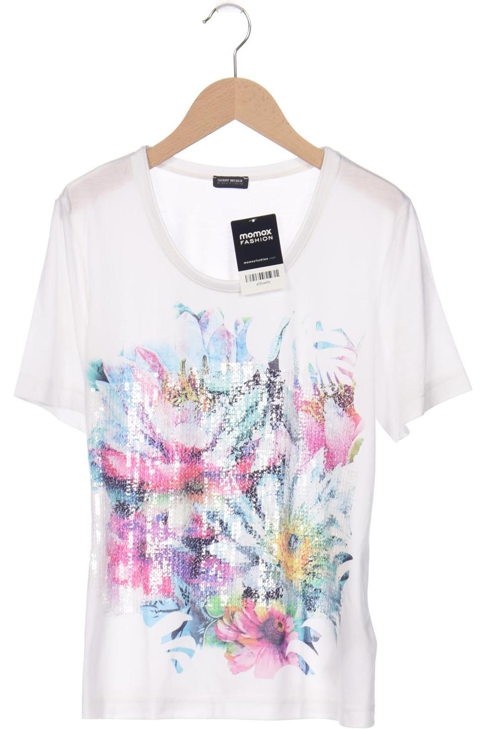 

Gerry Weber Damen T-Shirt, weiß, Gr. 38