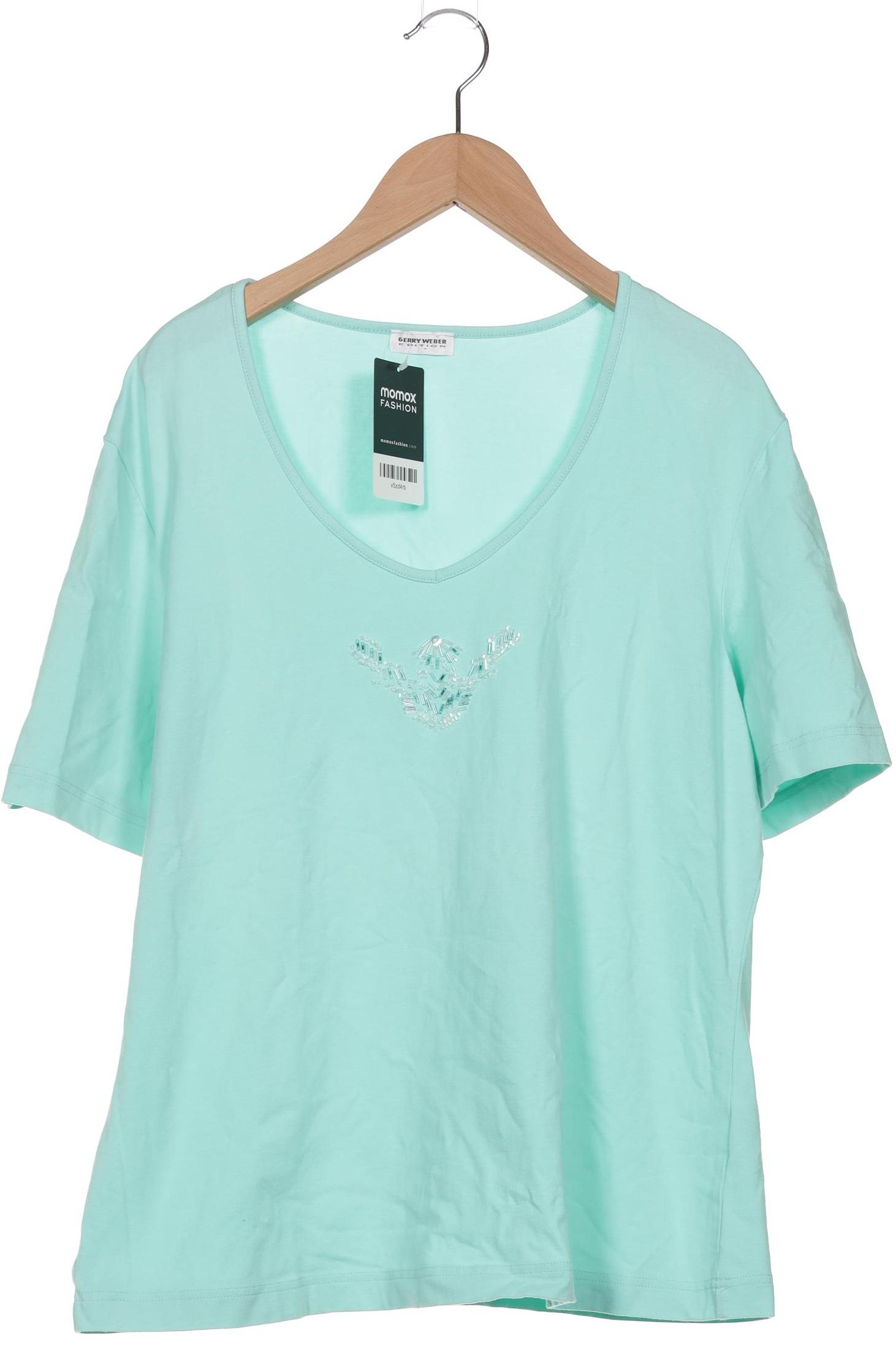 

Gerry Weber Damen T-Shirt, türkis, Gr. 44