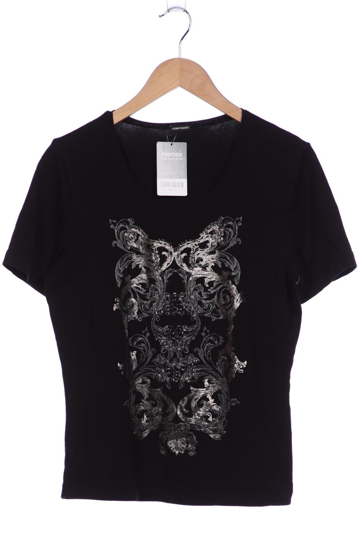 

Gerry Weber Damen T-Shirt, schwarz, Gr. 42