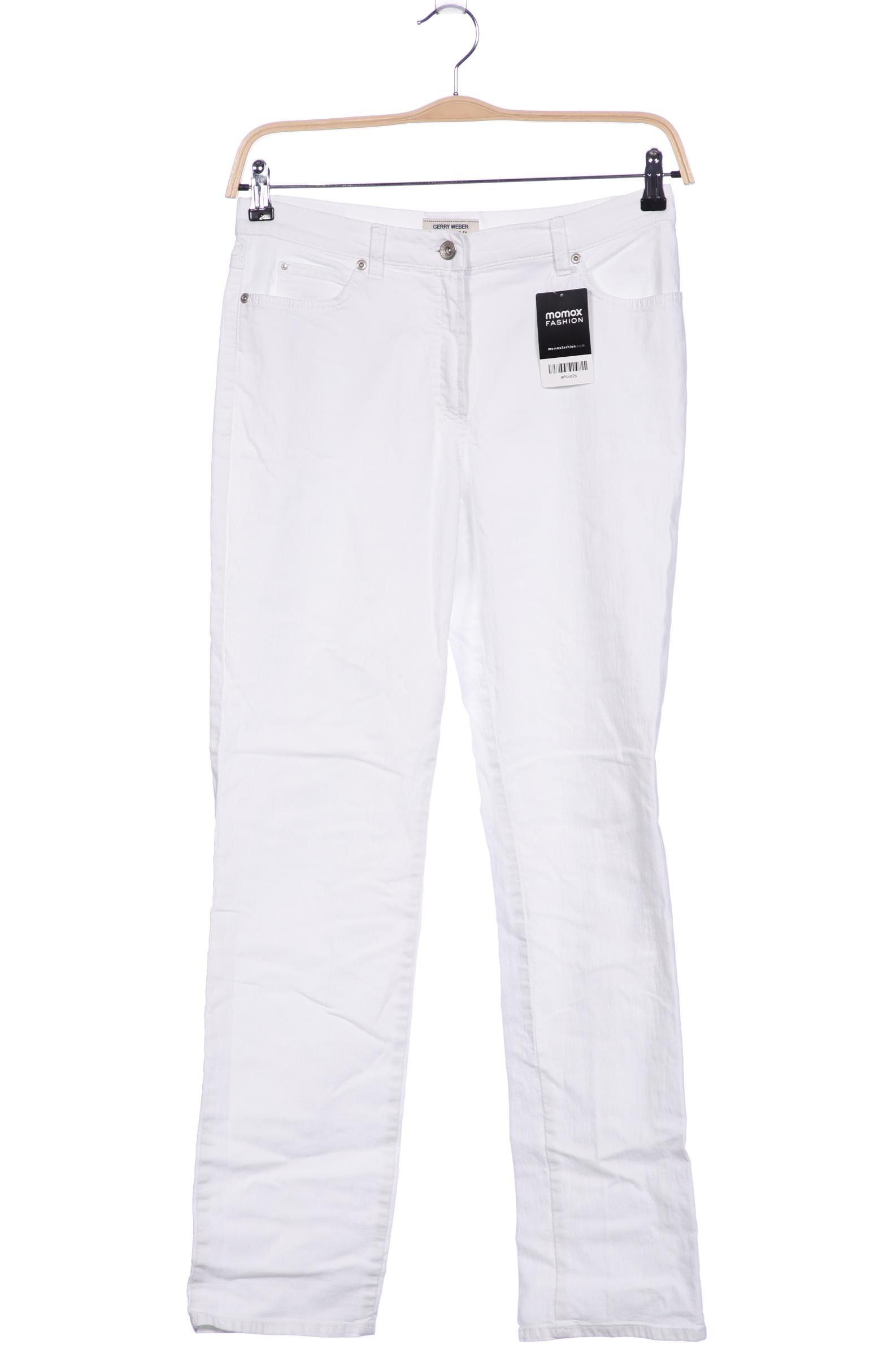 

Gerry Weber Damen Jeans, weiß, Gr. 40