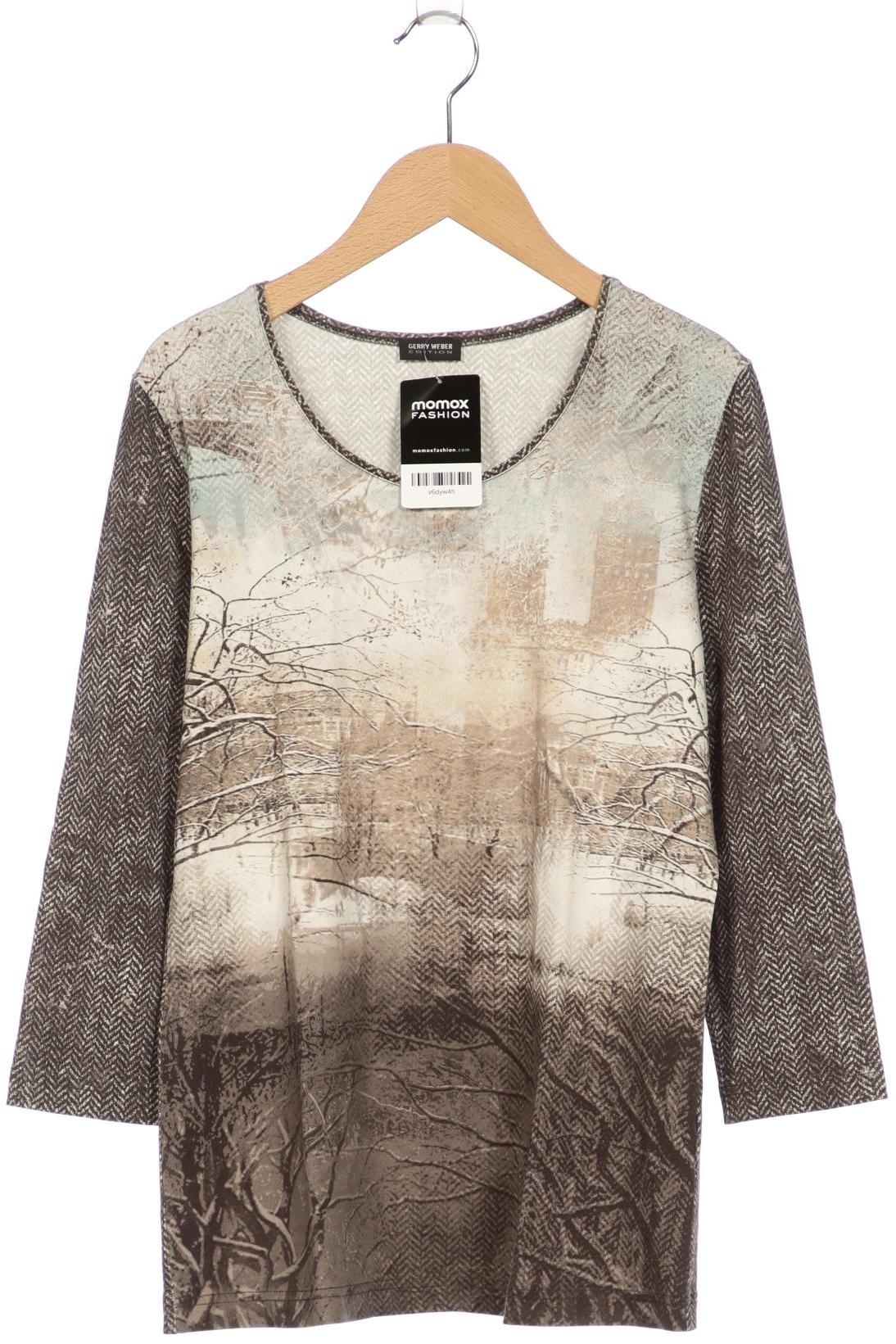 

Gerry Weber Damen Langarmshirt, grau, Gr. 38
