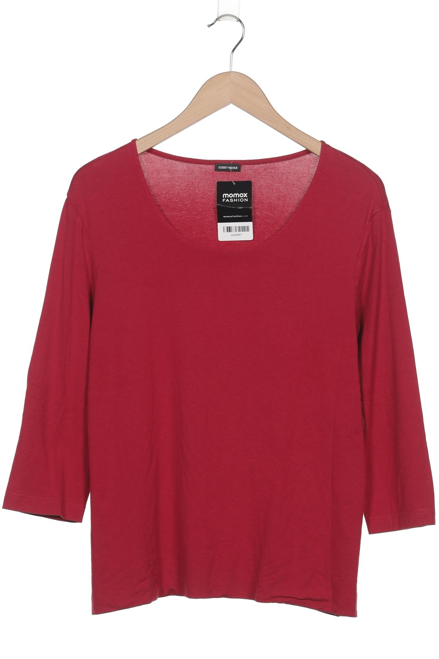 

Gerry Weber Damen Langarmshirt, bordeaux, Gr. 44