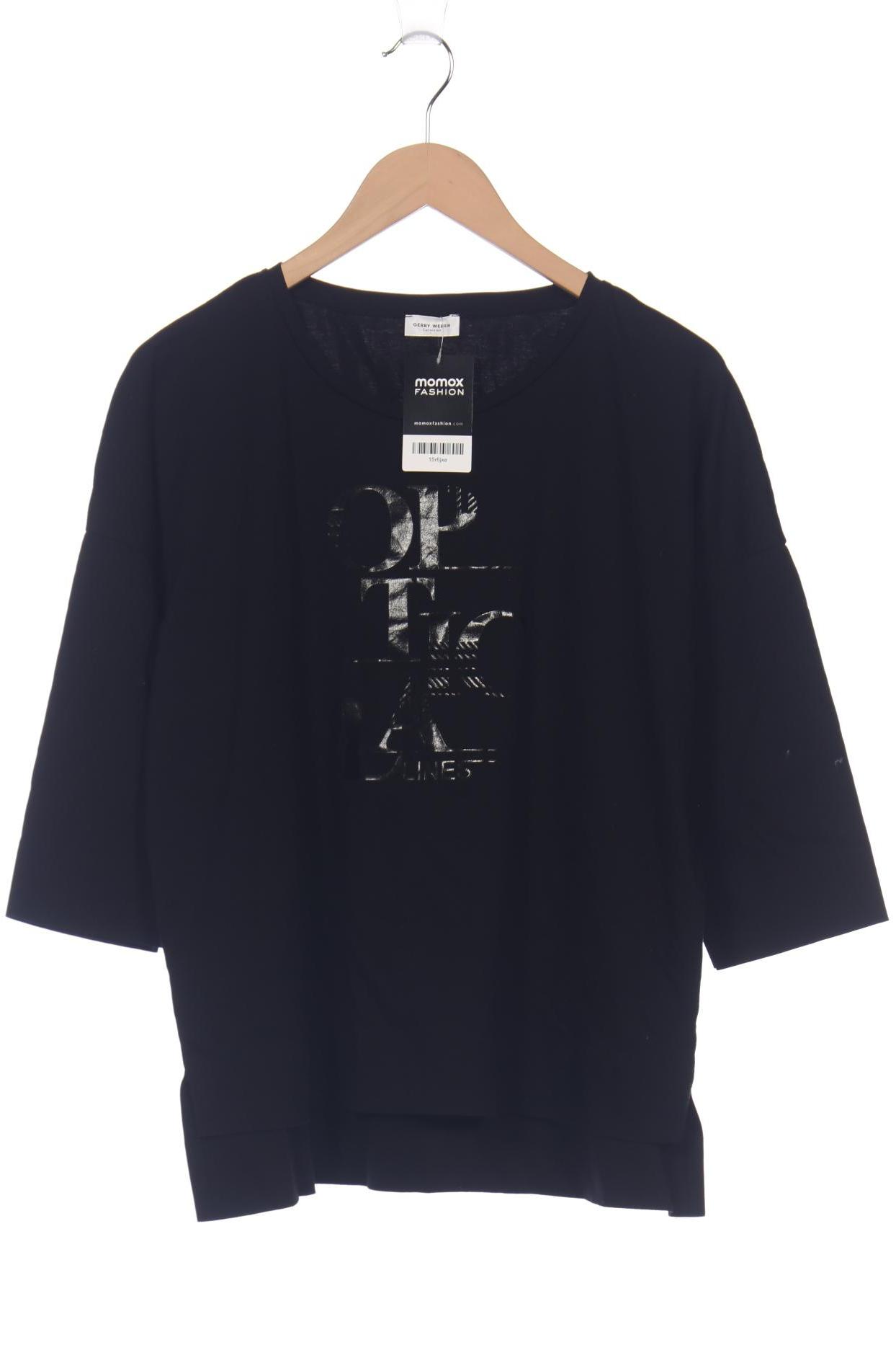 

Gerry Weber Damen Langarmshirt, schwarz, Gr. 40