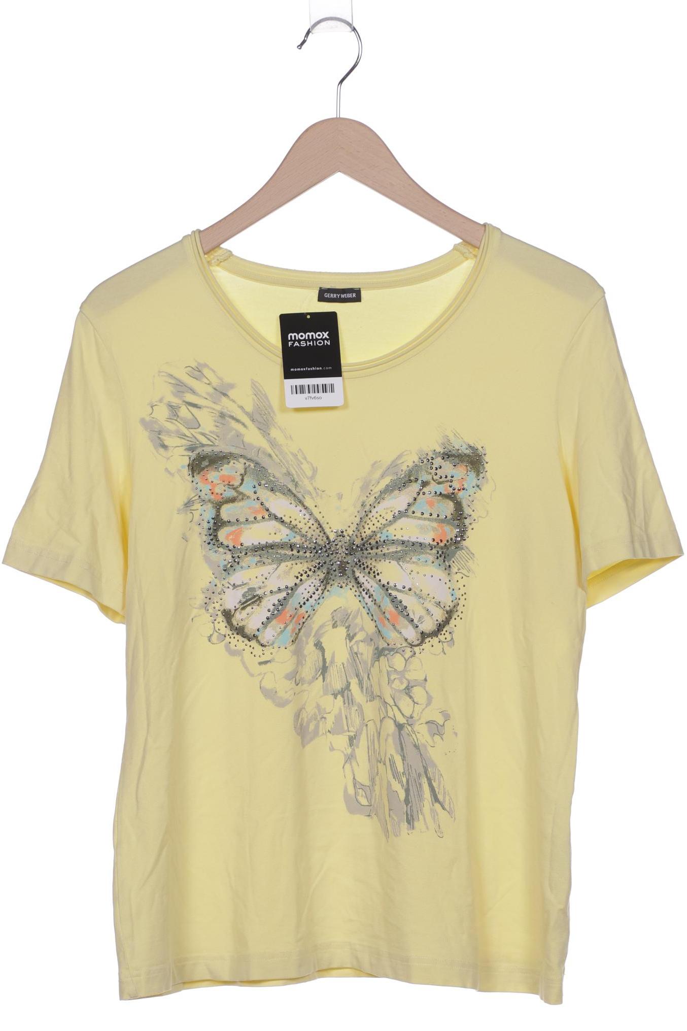 

Gerry Weber Damen T-Shirt, gelb, Gr. 44