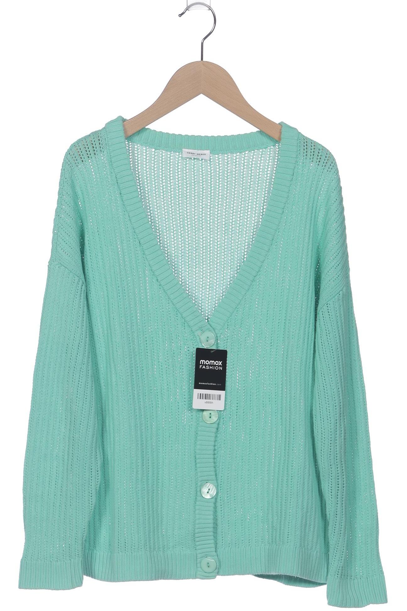 

Gerry Weber Damen Strickjacke, grün, Gr. 40