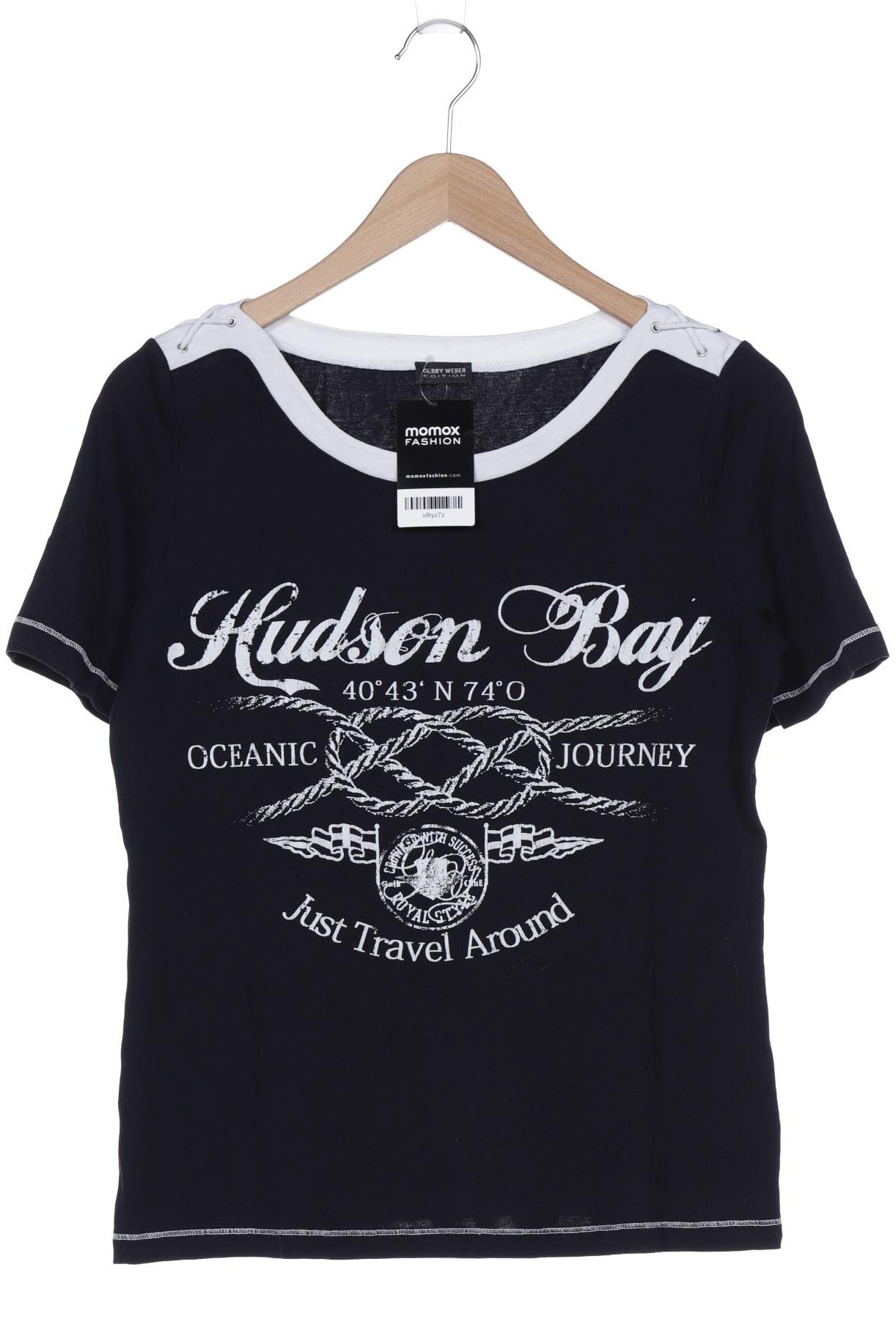 

Gerry Weber Damen T-Shirt, marineblau, Gr. 38