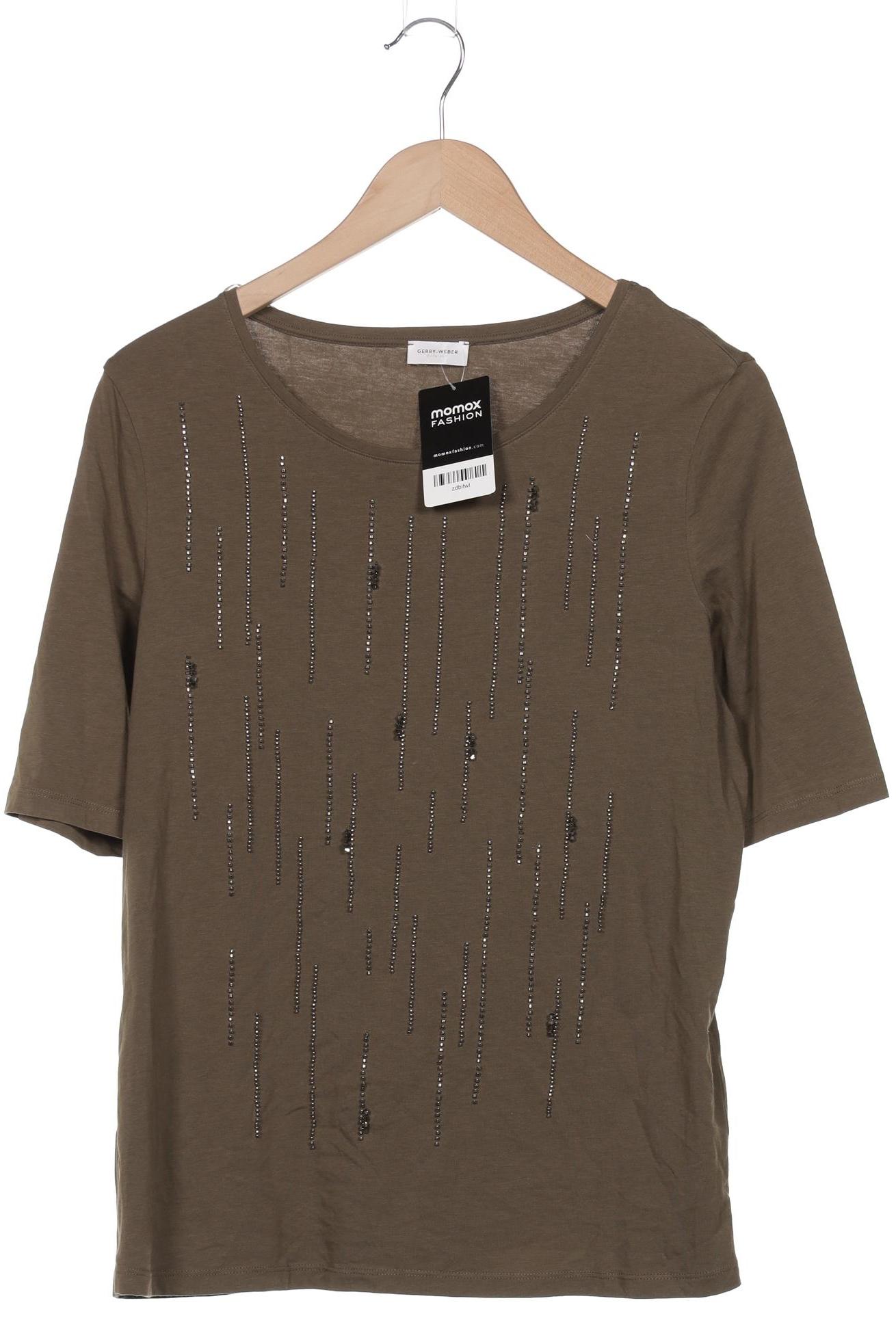 

Gerry Weber Damen T-Shirt, grün, Gr. 42