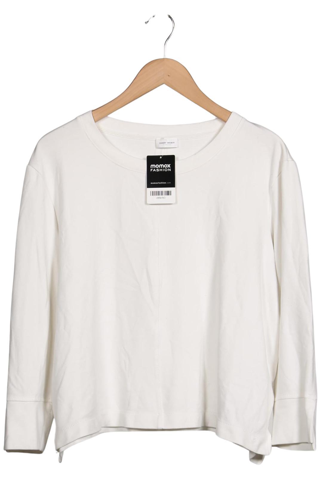

Gerry Weber Damen Sweatshirt, weiß, Gr. 46