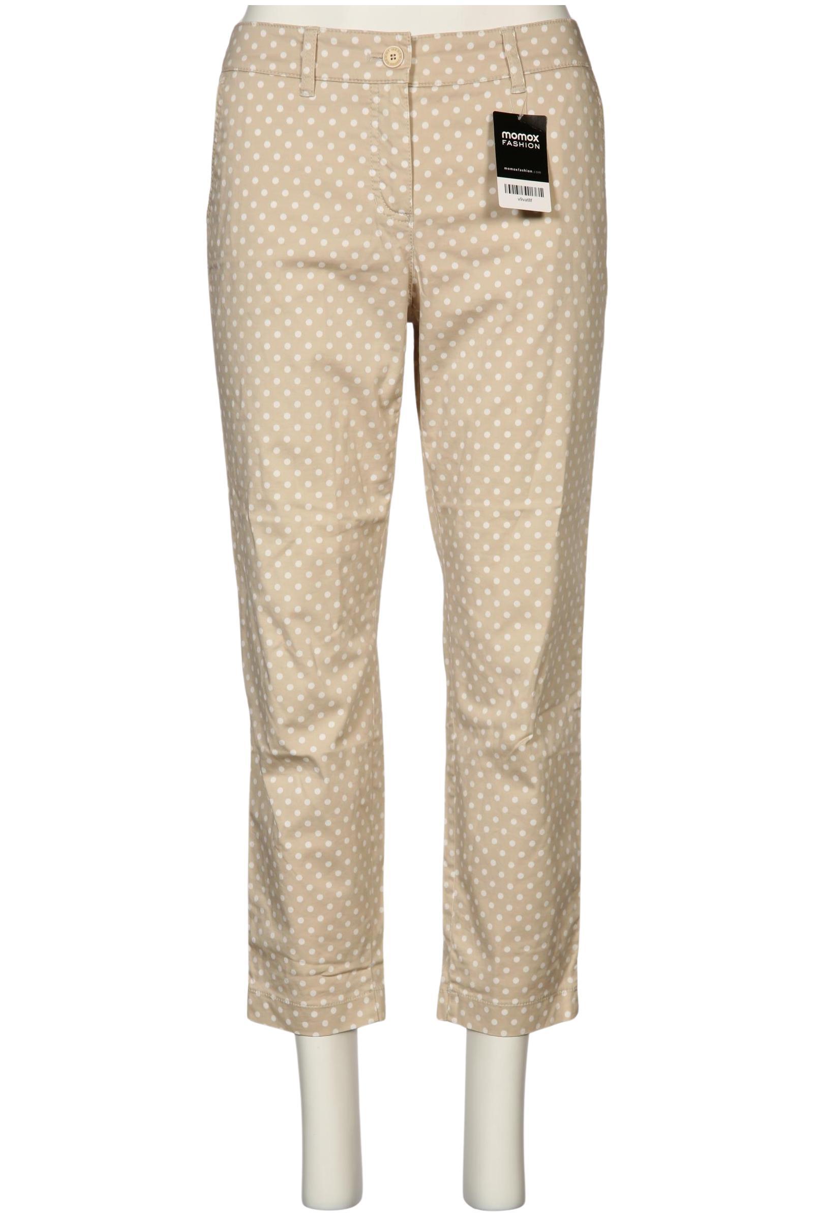 

Gerry Weber Damen Stoffhose, beige, Gr. 42