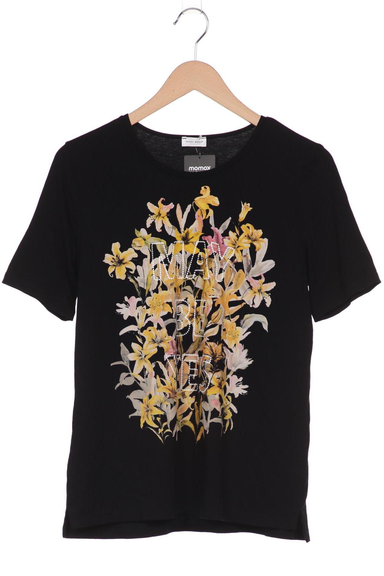 

Gerry Weber Damen T-Shirt, schwarz, Gr. 40