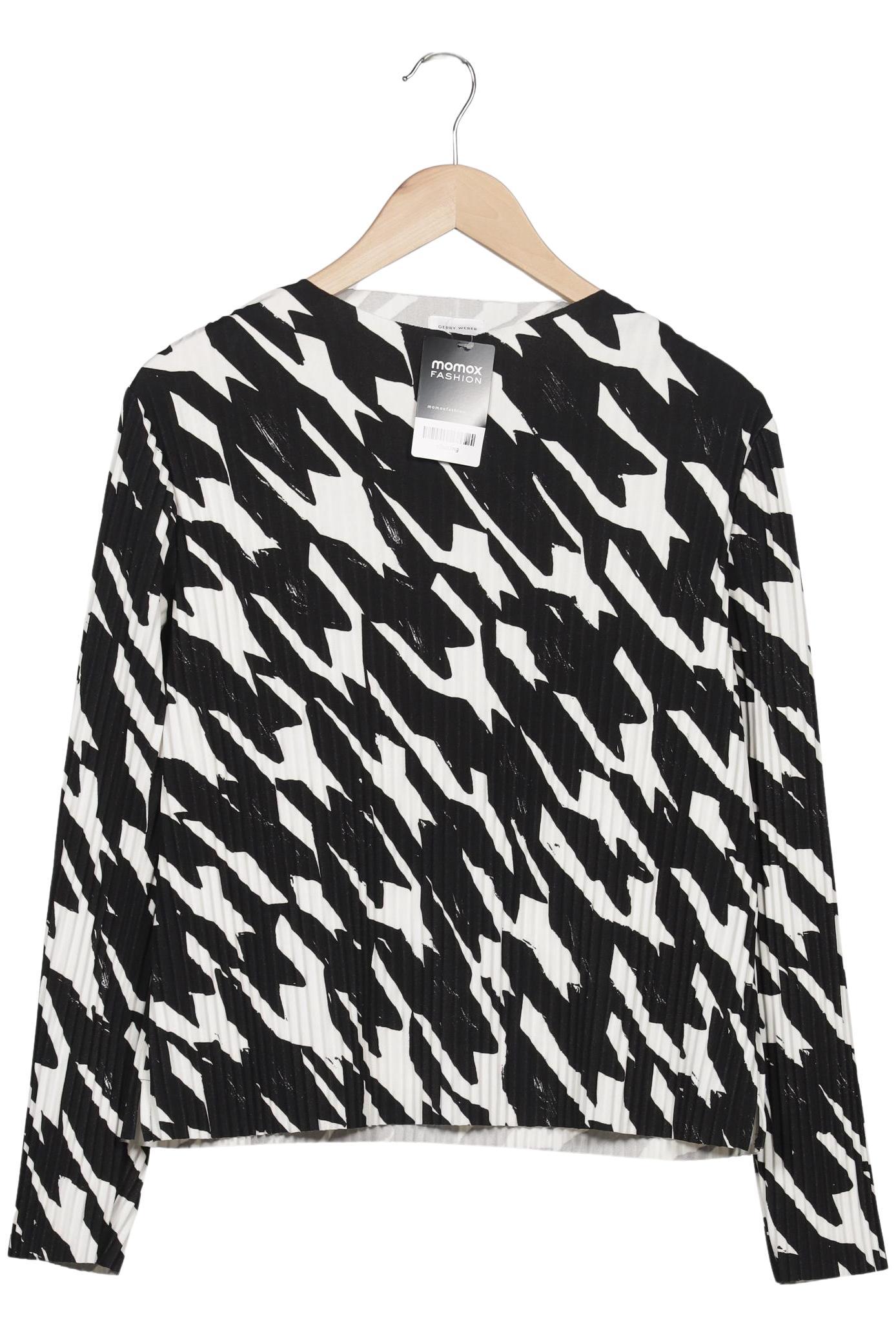 

Gerry Weber Damen Langarmshirt, schwarz, Gr. 42