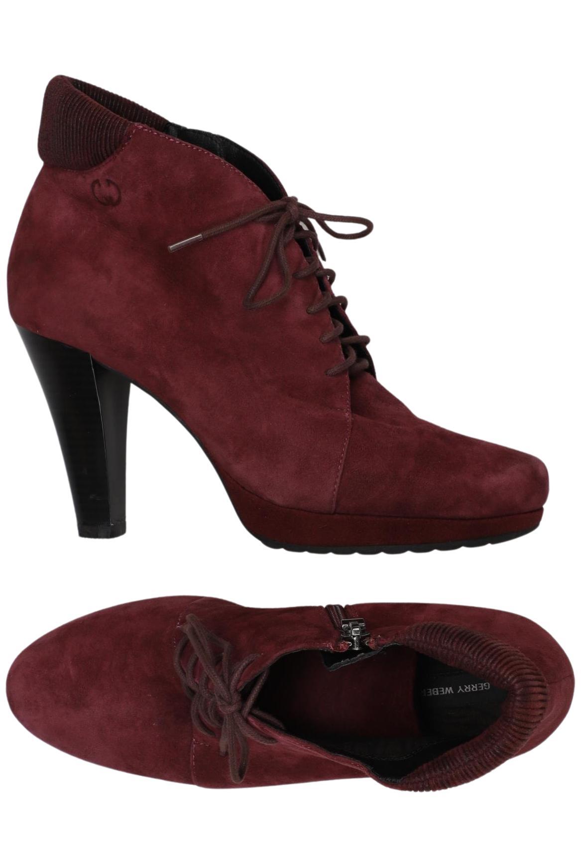 

Gerry Weber Damen Stiefelette, bordeaux, Gr. 38