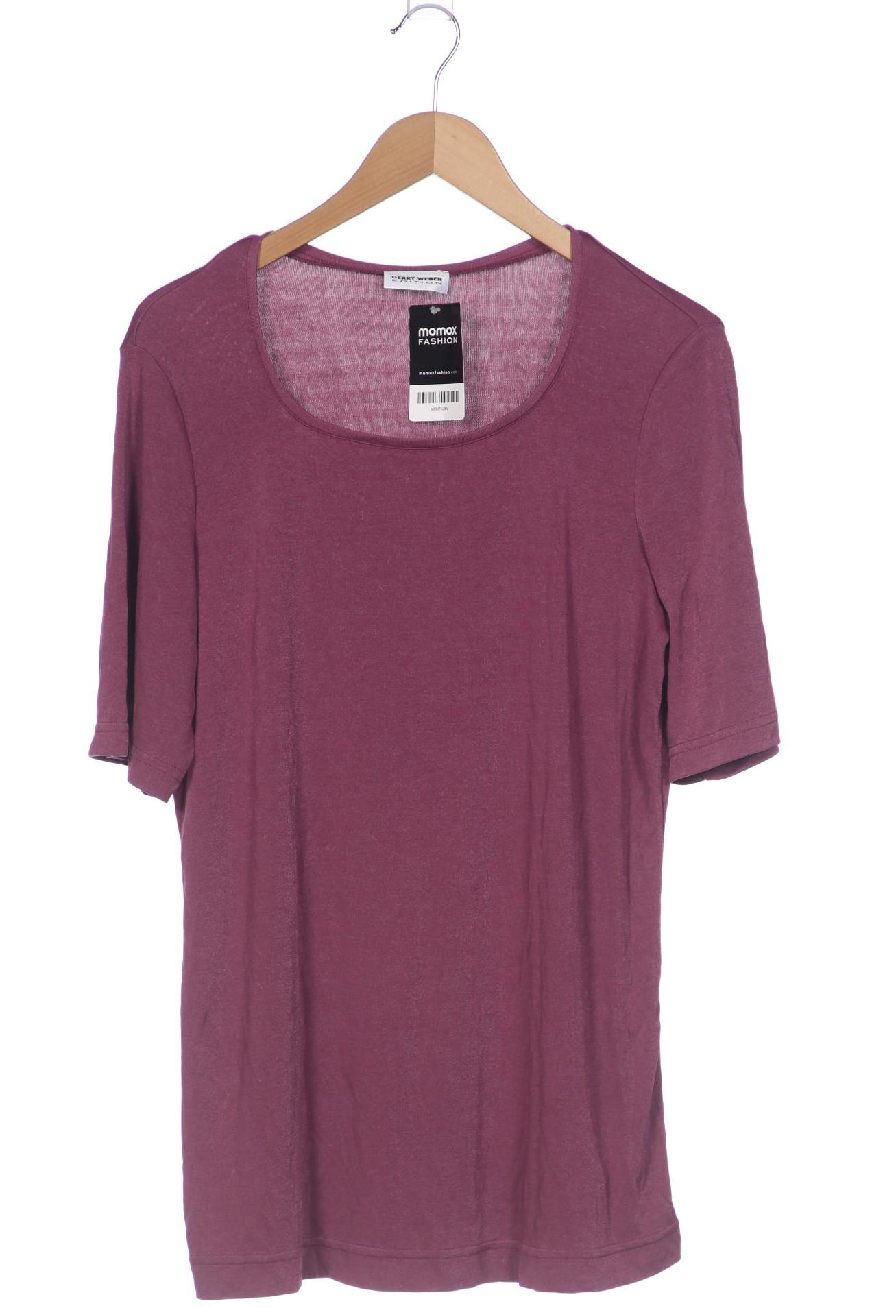 

Gerry Weber Damen T-Shirt, bordeaux, Gr. 38