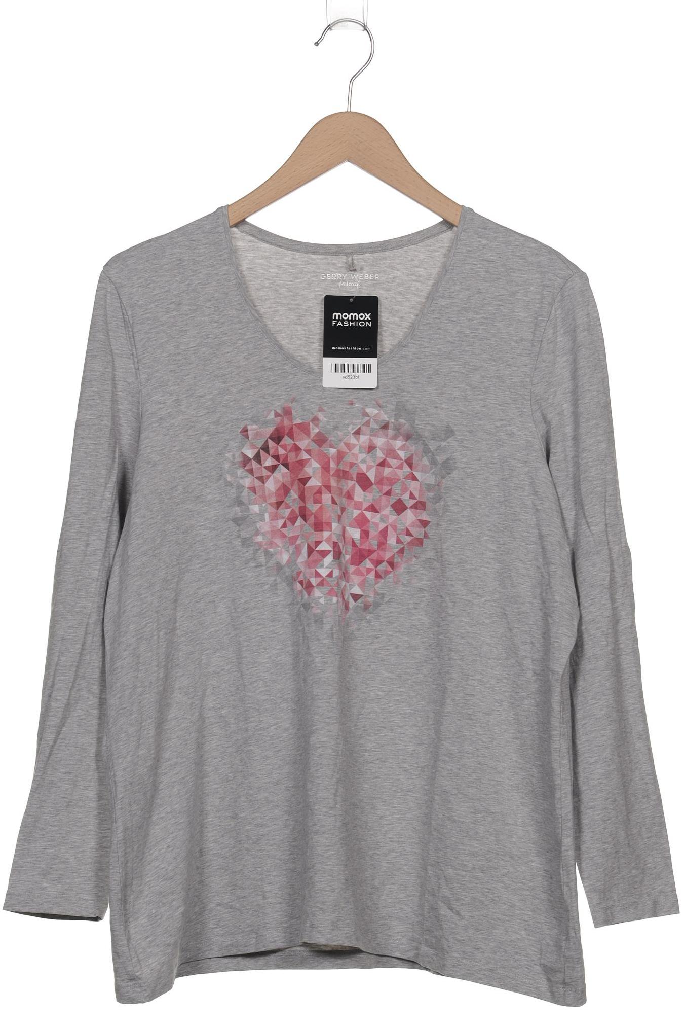 

Gerry Weber Damen Langarmshirt, grau, Gr. 48