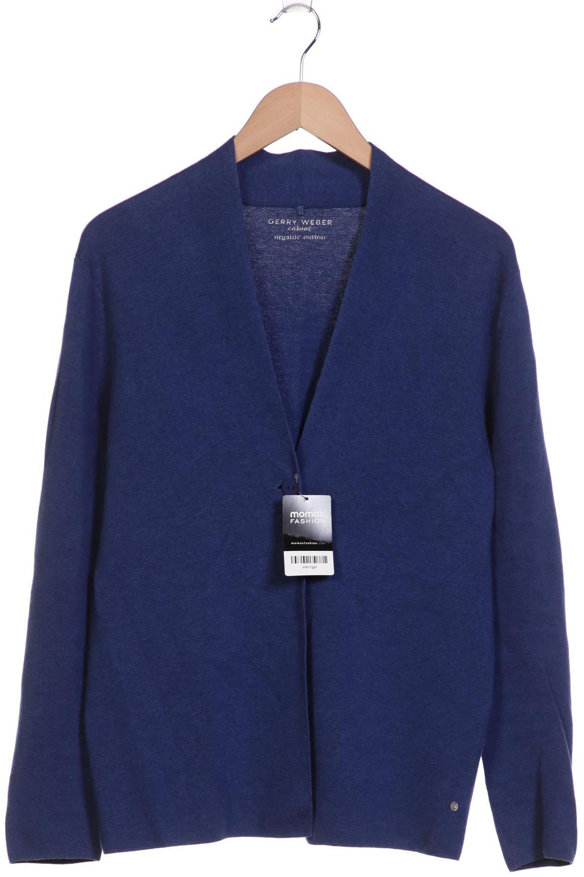 

Gerry Weber Damen Strickjacke, blau, Gr. 40