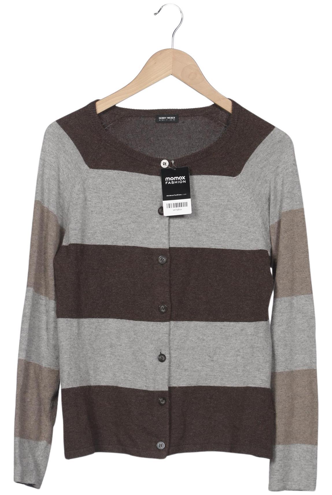 

Gerry Weber Damen Strickjacke, braun, Gr. 42