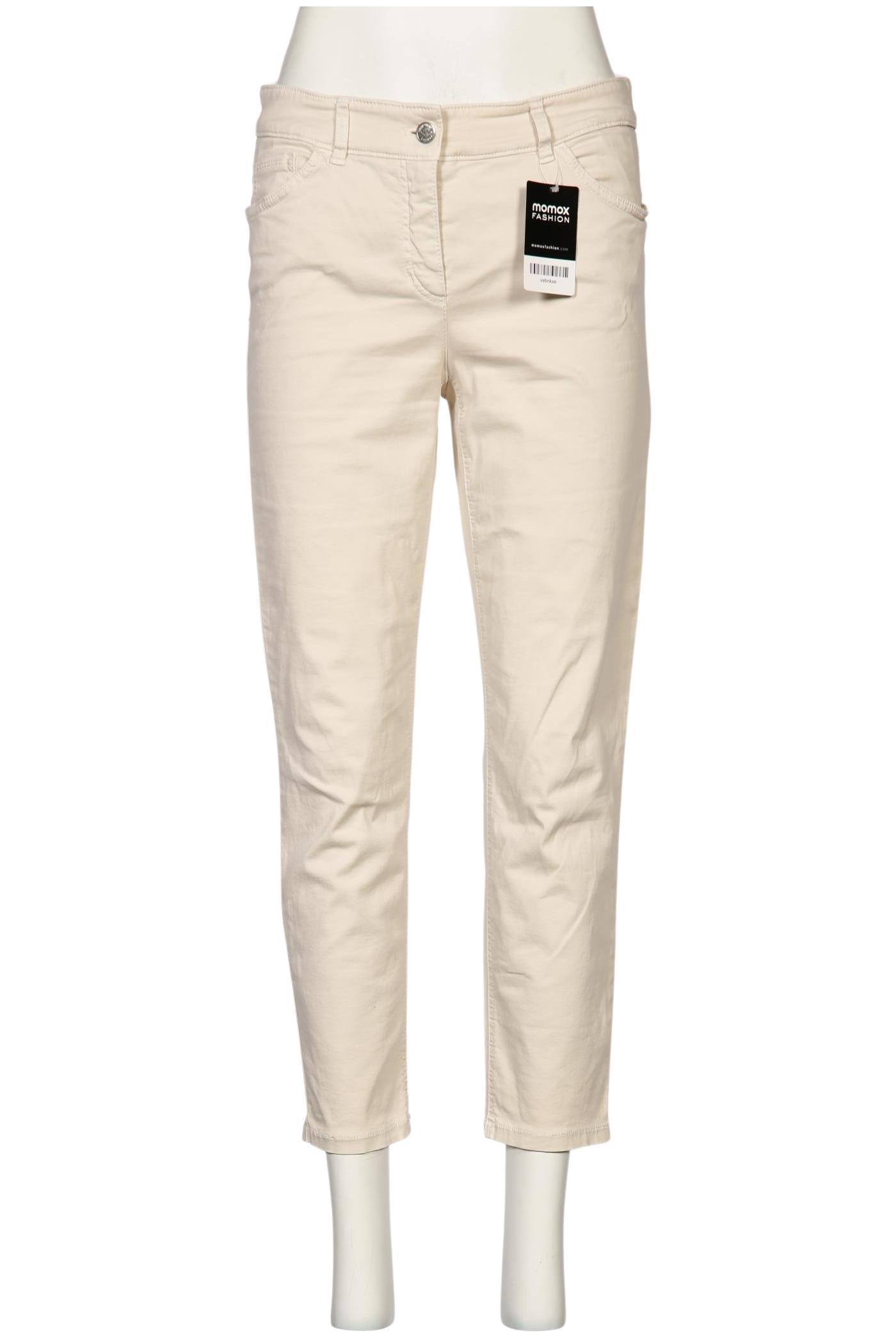 

Gerry Weber Damen Jeans, beige, Gr. 40