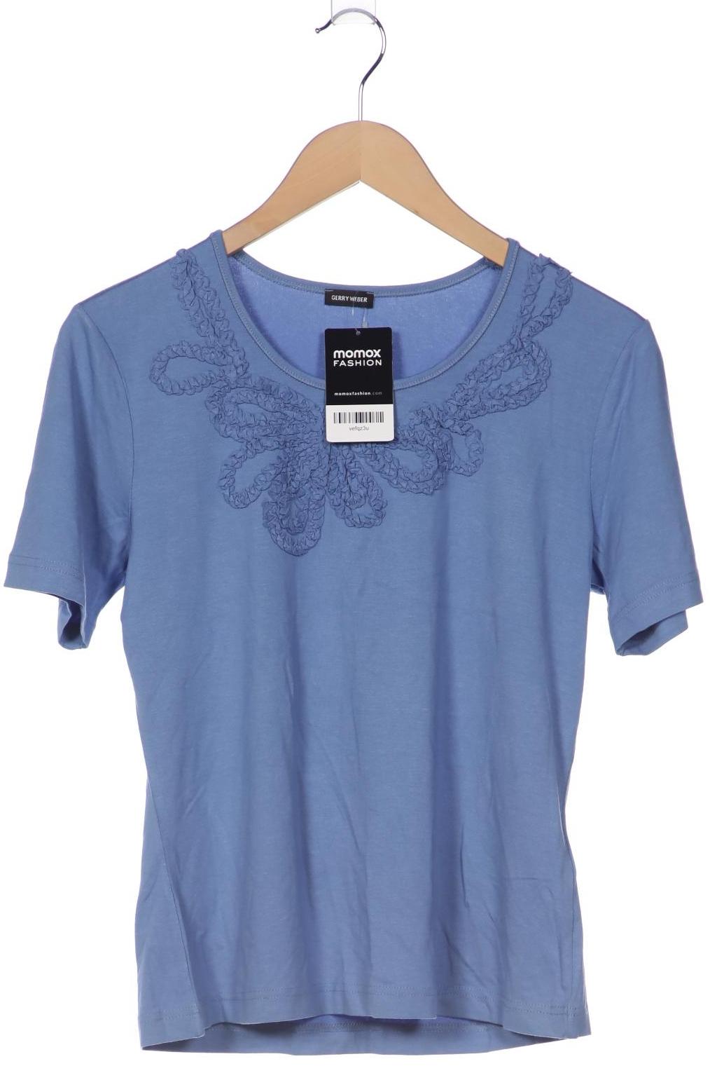 

Gerry Weber Damen T-Shirt, blau, Gr. 38