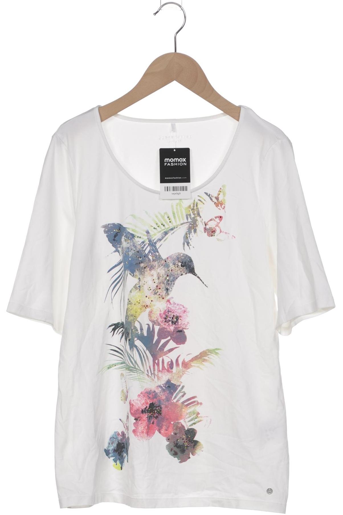 

Gerry Weber Damen T-Shirt, weiß, Gr. 42
