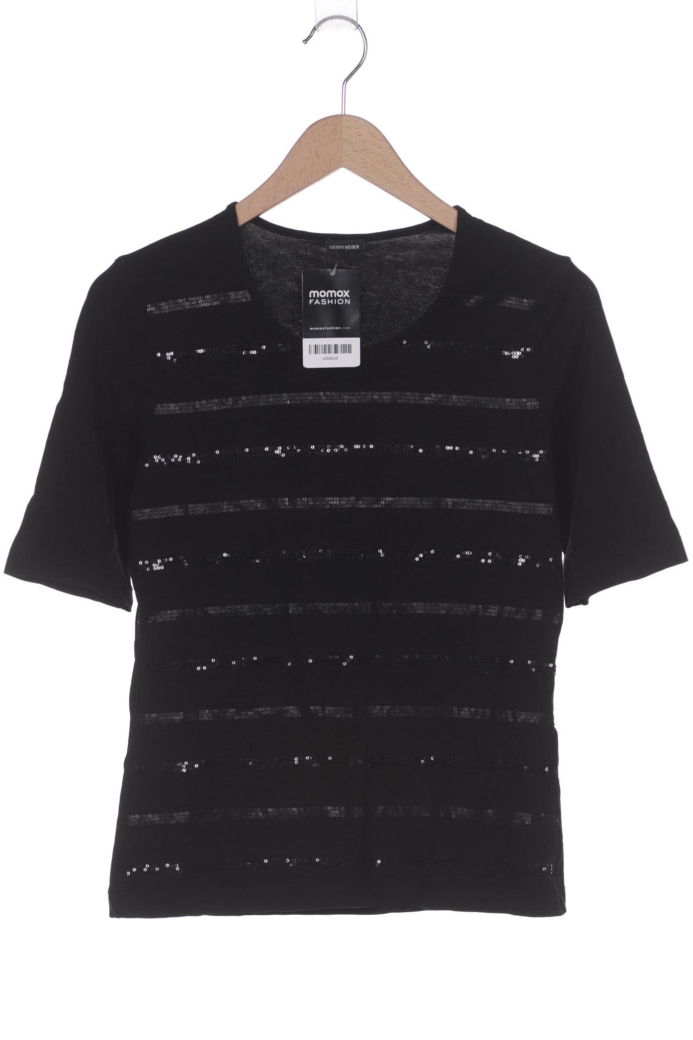 

Gerry Weber Damen T-Shirt, schwarz, Gr. 38