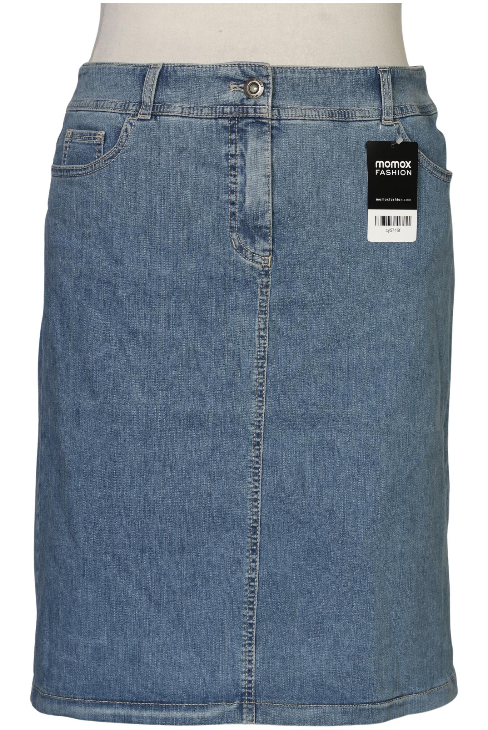 

Gerry Weber Damen Rock, blau, Gr. 40